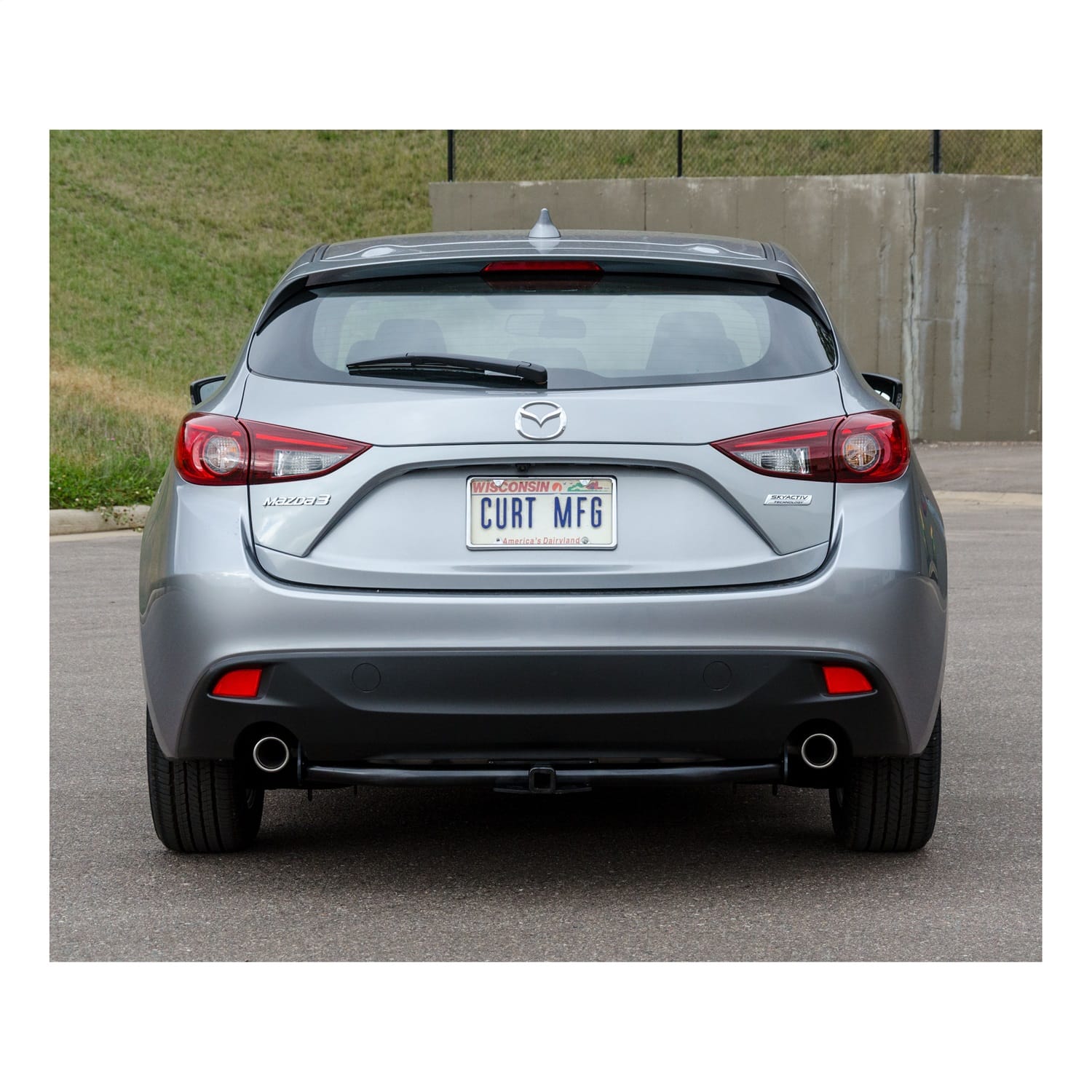 Class 1 Trailer Hitch; 1-1/4in. Receiver; Select Mazda 3 thumbnail 3