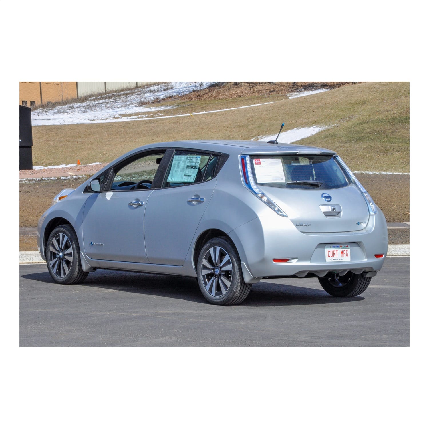 Class 1 Trailer Hitch; 1-1/4in. Ball Mount; Select Nissan Leaf thumbnail 2