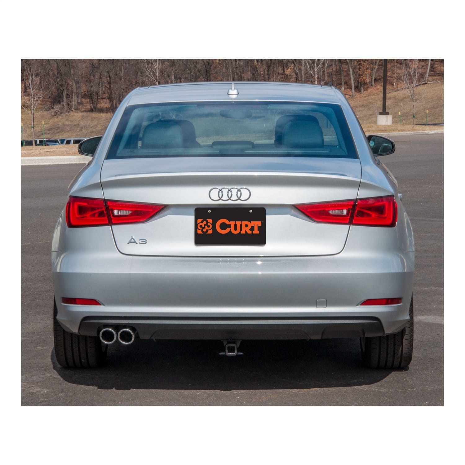 Class 1 Trailer Hitch; 1-1/4in. Ball Mount; Select Audi A3; A3 Quattro thumbnail 3