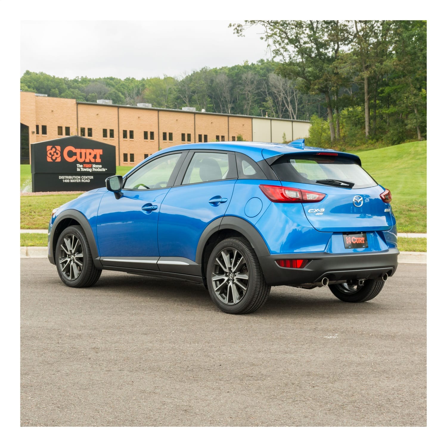 Class 1 Trailer Hitch; 1-1/4in. Ball Mount; Select Mazda CX-3 thumbnail 2