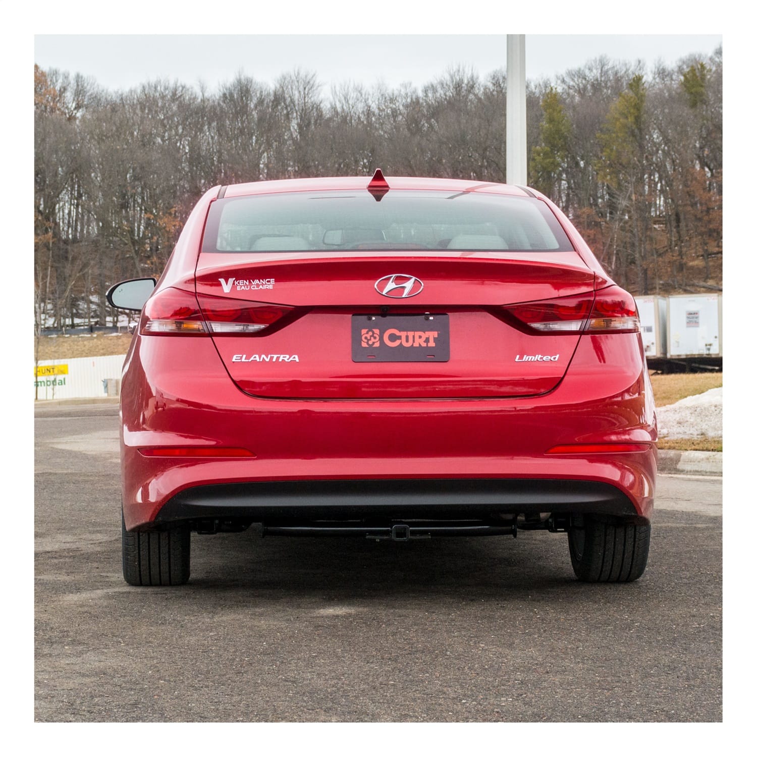 Class 1 Trailer Hitch; 1-1/4in. Receiver; Select Hyundai Elantra thumbnail 3