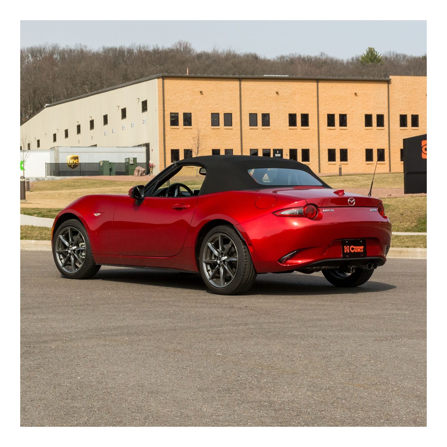 Class 1 Trailer Hitch; 1-1/4in. Receiver; Select Mazda MX-5 Miata thumbnail 2