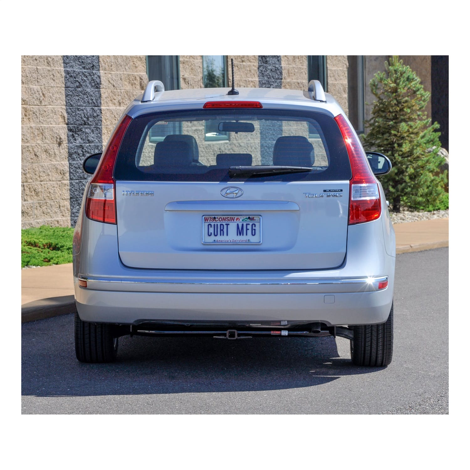 Class 1 Trailer Hitch; 1-1/4in. Ball Mount; Select Hyundai Elantra thumbnail 3