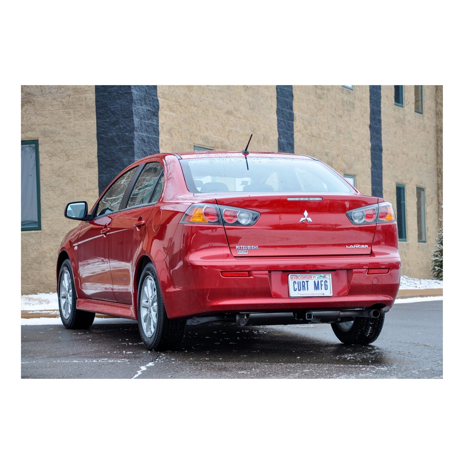 Class 1 Trailer Hitch; 1-1/4in. Receiver; Select Mitsubishi Lancer thumbnail 2