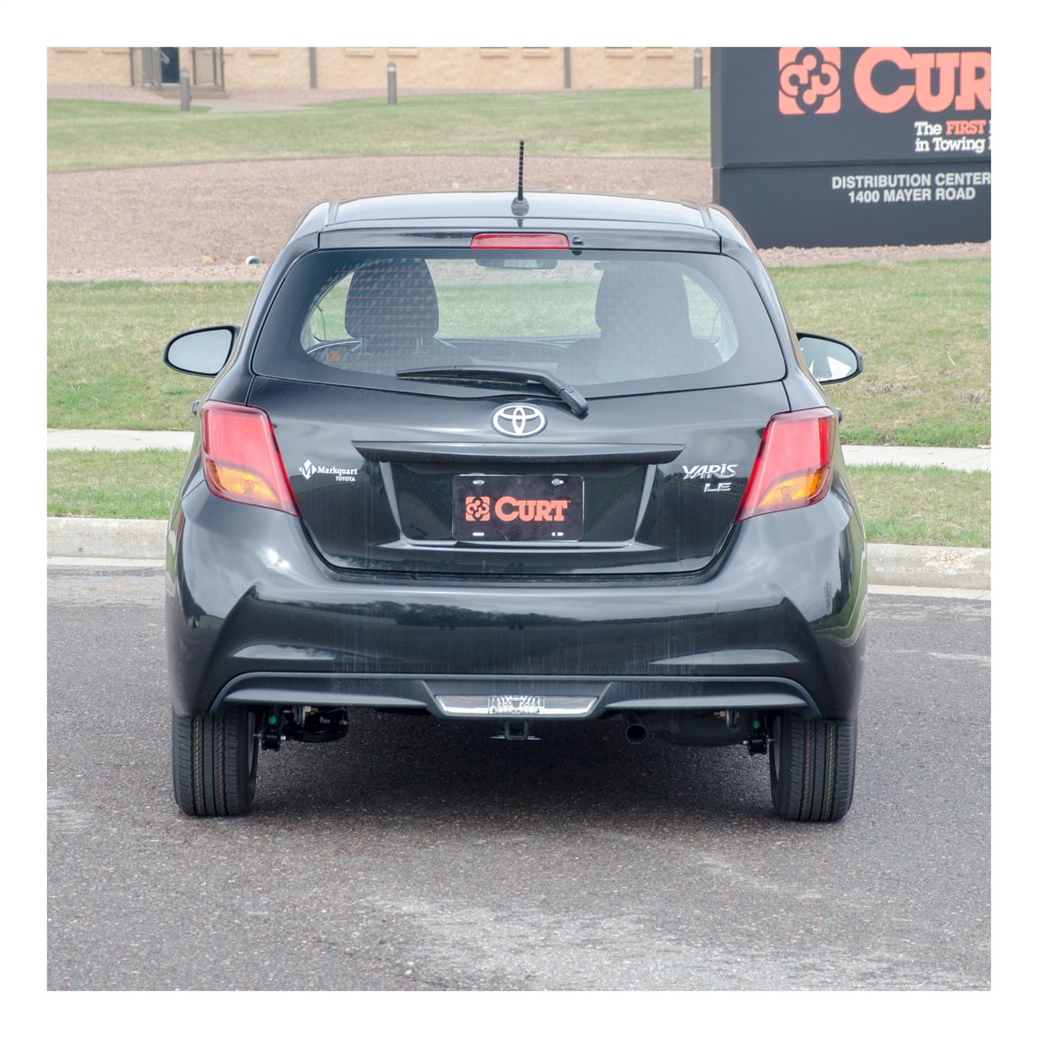 Class 1 Trailer Hitch; 1-1/4in. Receiver; Select Toyota Yaris thumbnail 3