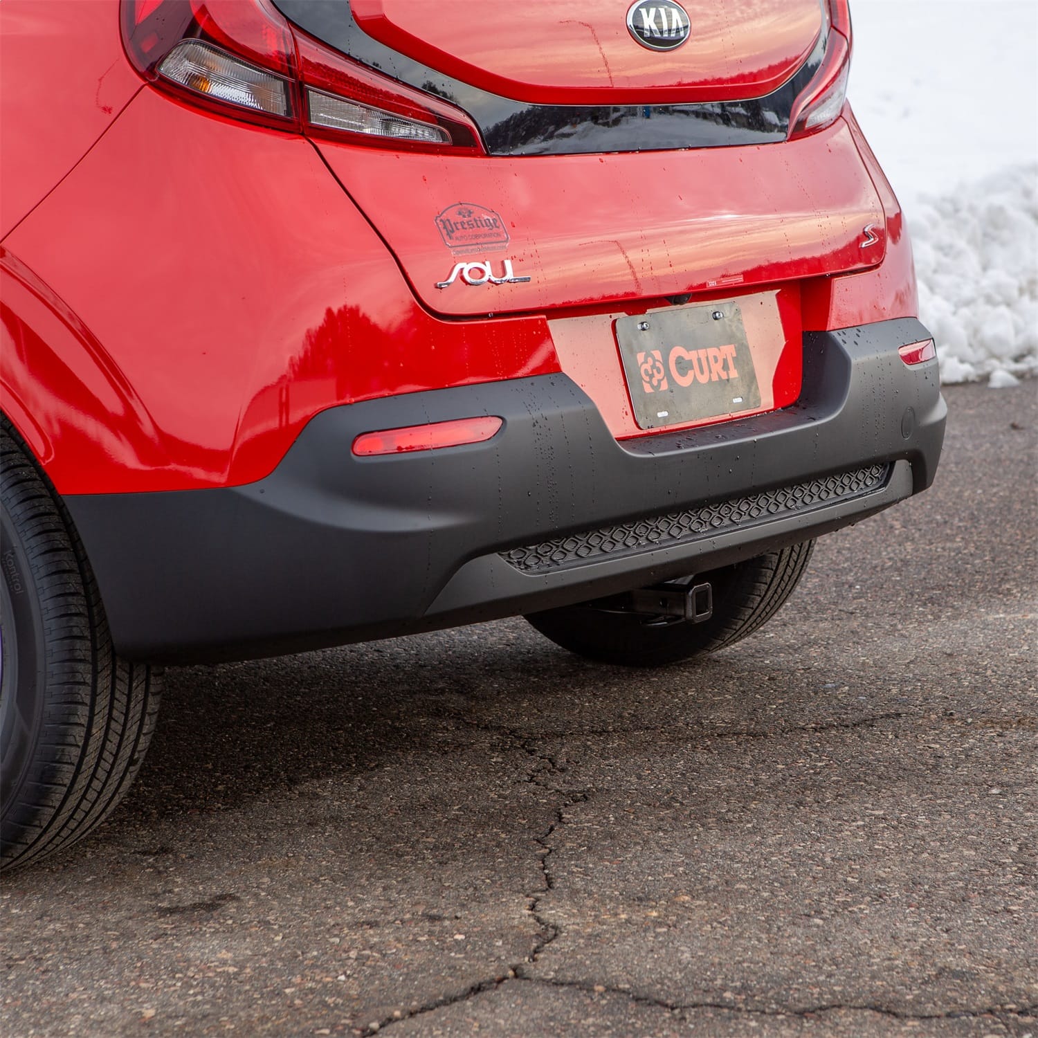 Class 1 Trailer Hitch; 1-1/4in. Receiver; Select Kia Soul thumbnail 2