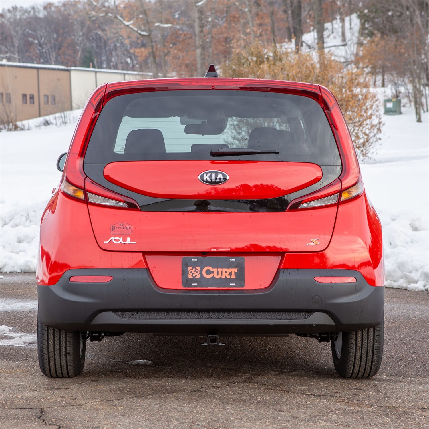 Class 1 Trailer Hitch; 1-1/4in. Receiver; Select Kia Soul thumbnail 3
