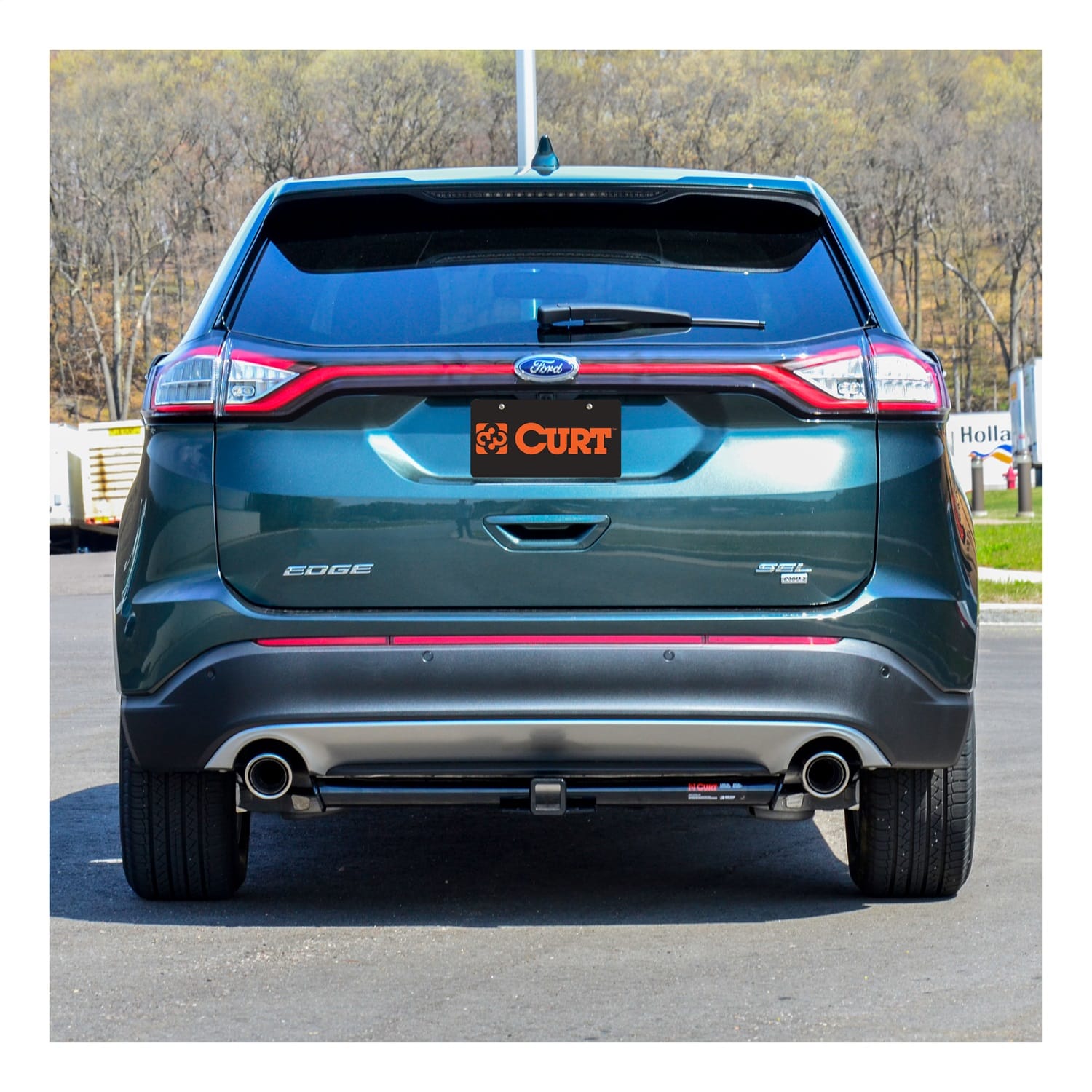 Class 2 Trailer Hitch; 1-1/4in. Receiver; Select Ford Edge thumbnail 3
