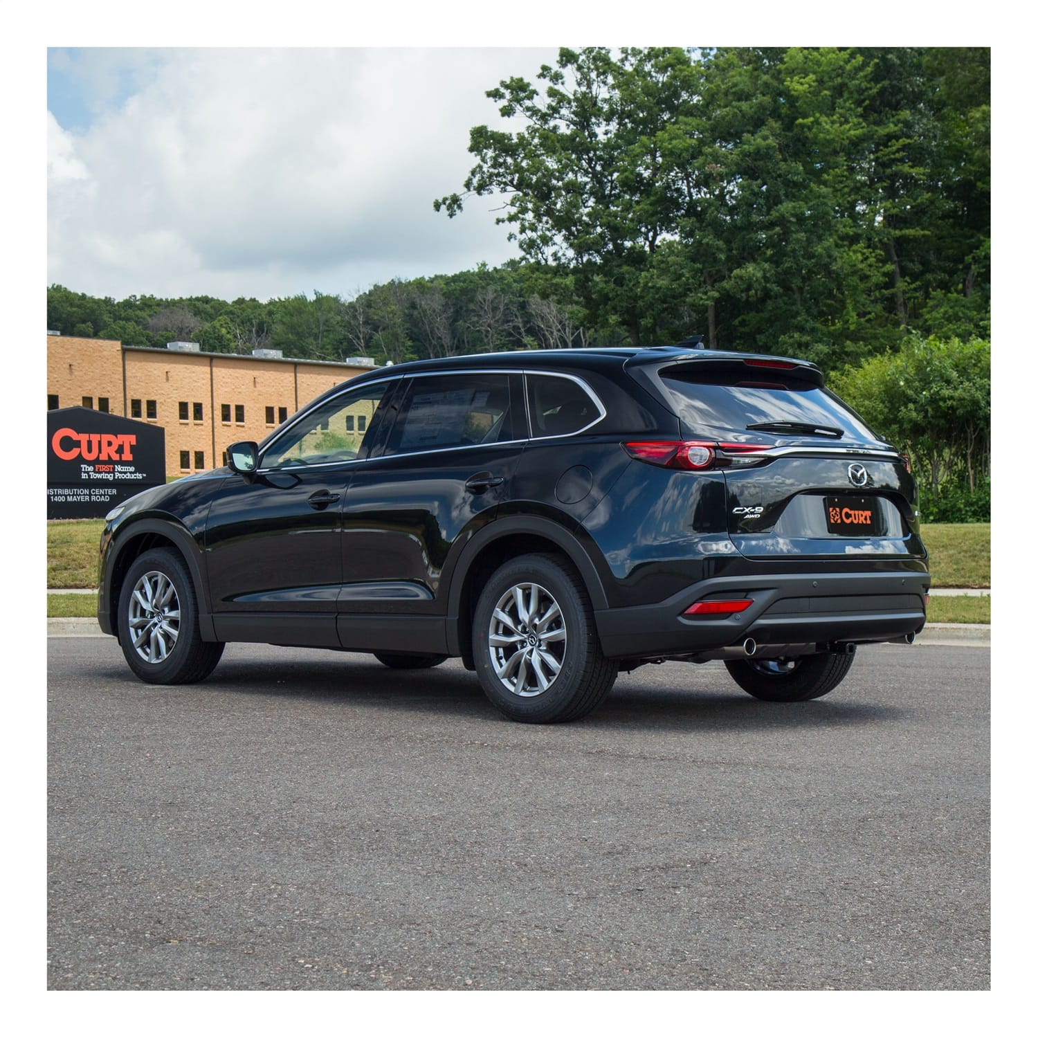 Class 2 Trailer Hitch; 1-1/4in. Ball Mount; Select Mazda CX-9 thumbnail 2