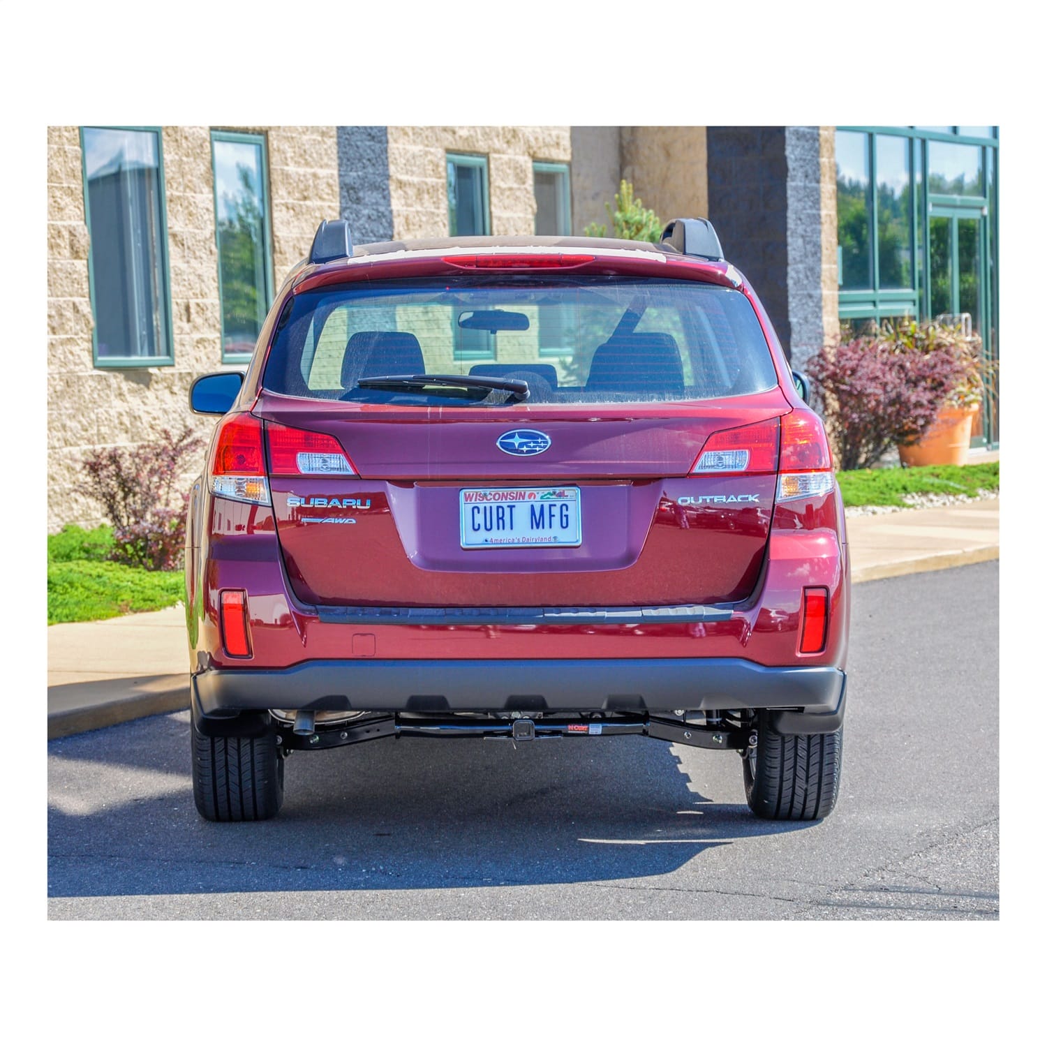 Class 2 Trailer Hitch; 1-1/4in. Ball Mount; Select Subaru Legacy; Outback thumbnail 3