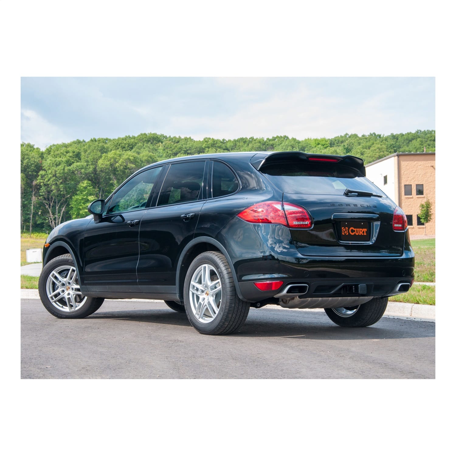 Class 3 Trailer Hitch; 2in. Receiver; Select Porsche Cayenne; Volkswagen Touareg thumbnail 2