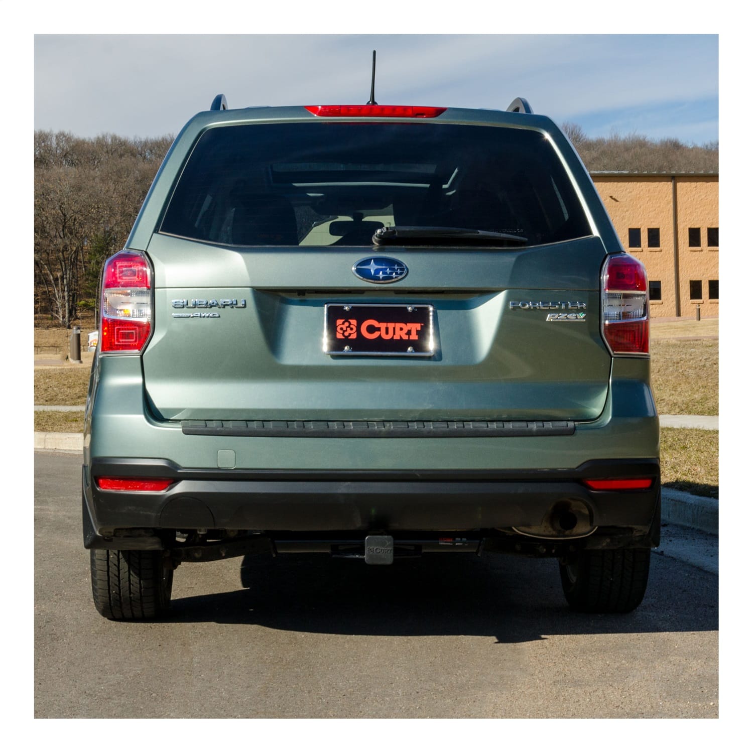 Class 3 Trailer Hitch; 2in. Receiver; Select Subaru Forester (Exposed Main Body) thumbnail 3