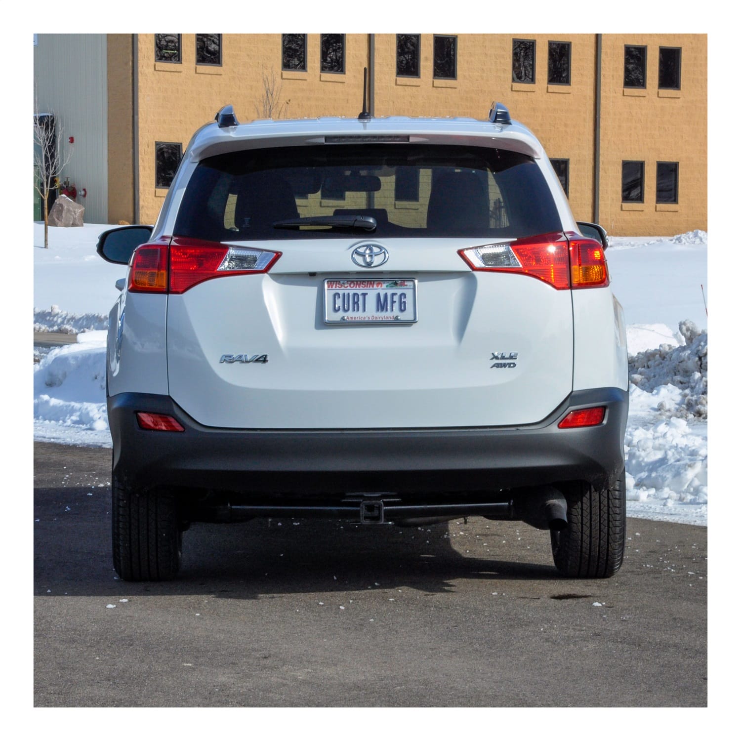Class 3 Trailer Hitch; 2in. Receiver; Select Toyota RAV4 thumbnail 3