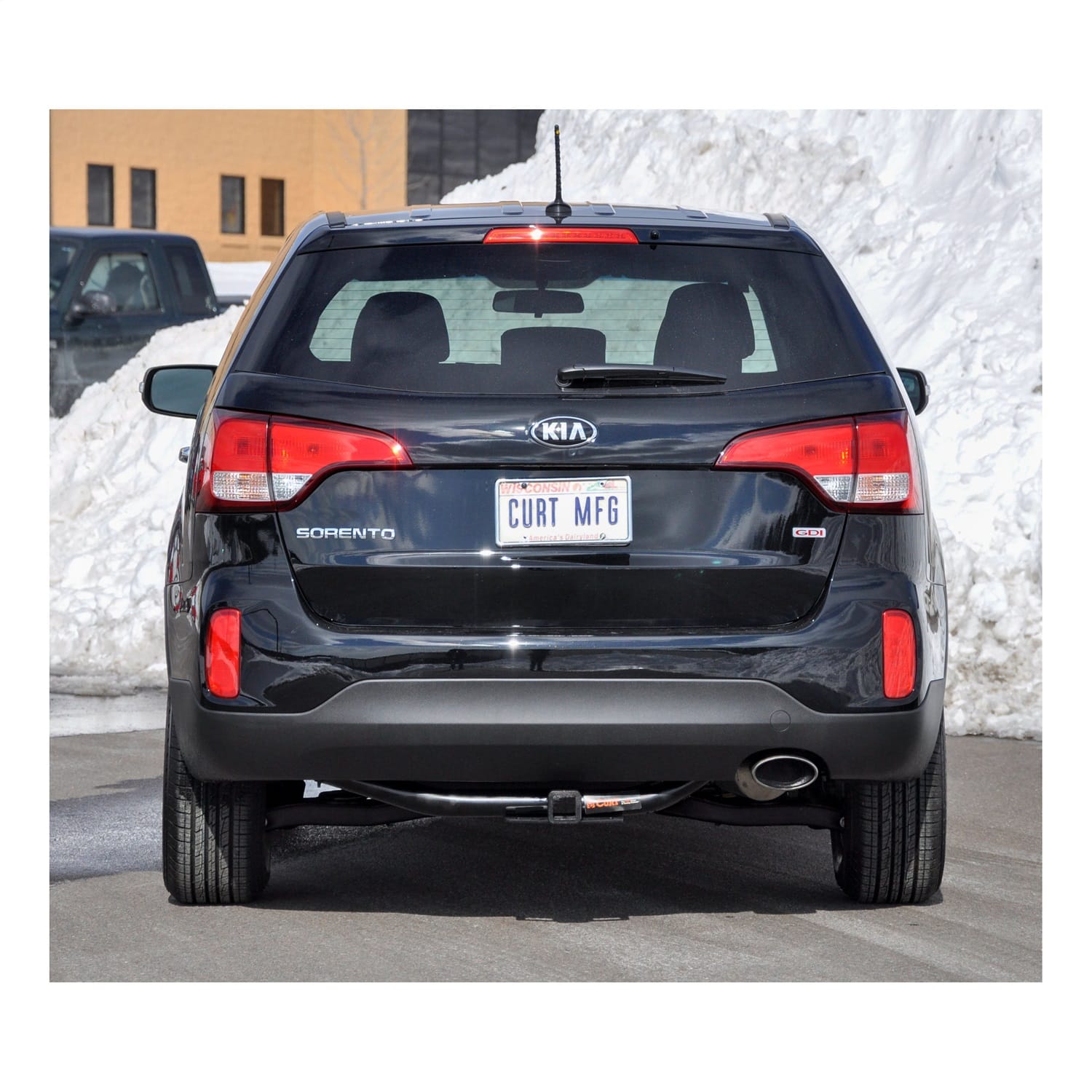 Class 3 Trailer Hitch; 2in. Receiver; Select Kia Sorento; Hyundai Santa Fe thumbnail 3