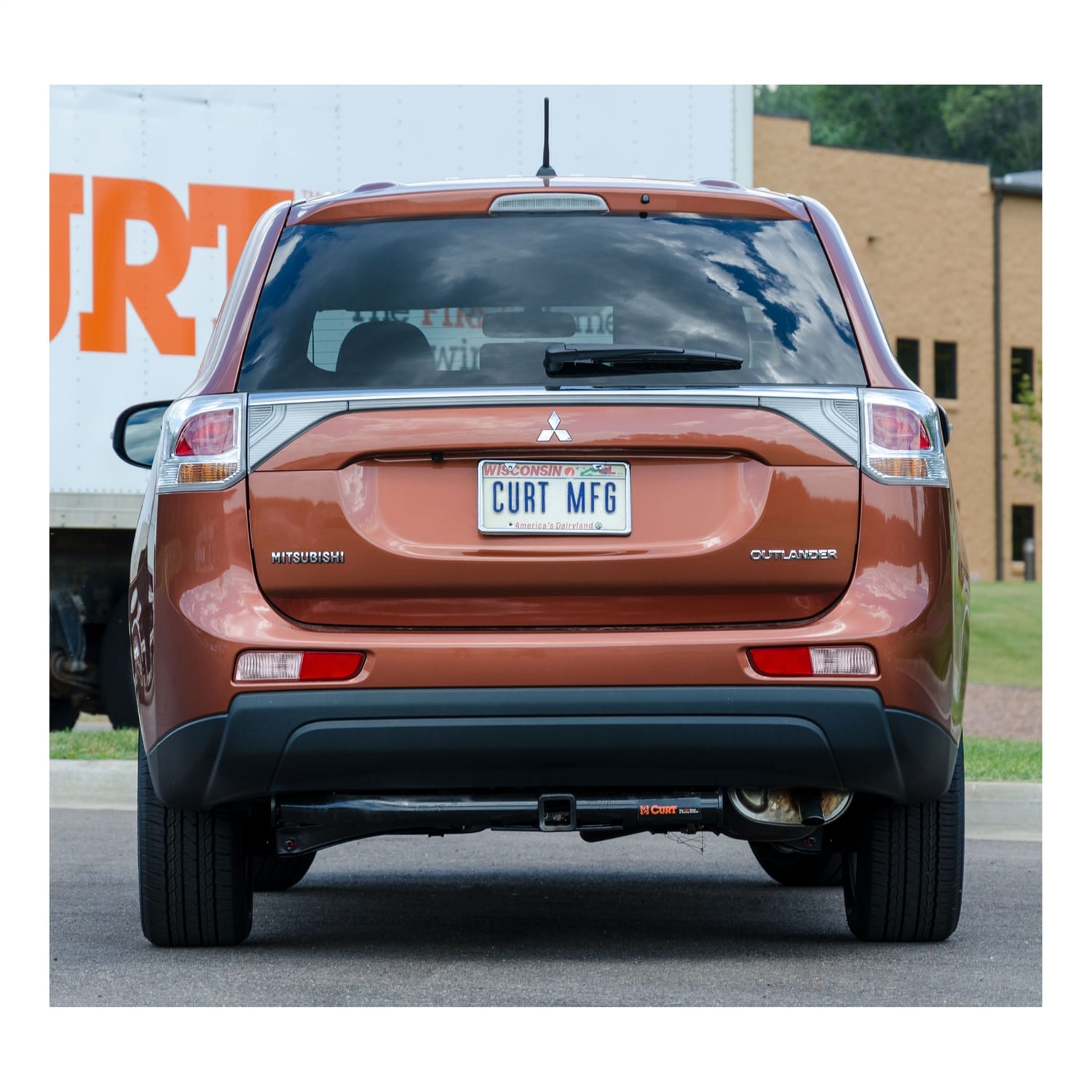 Class 3 Trailer Hitch; 2in. Receiver; Select Mitsubishi Outlander thumbnail 3