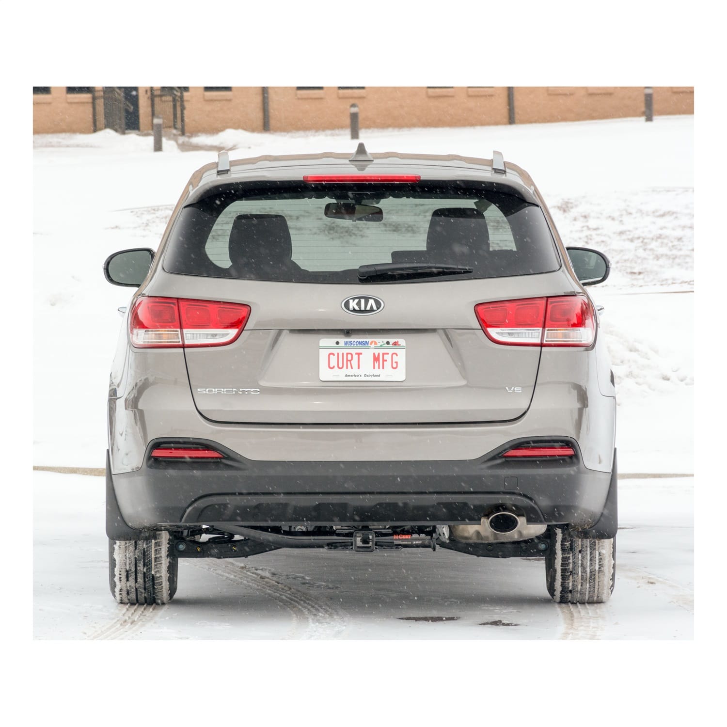 Class 3 Trailer Hitch; 2in. Receiver; Select Kia Sorento thumbnail 3