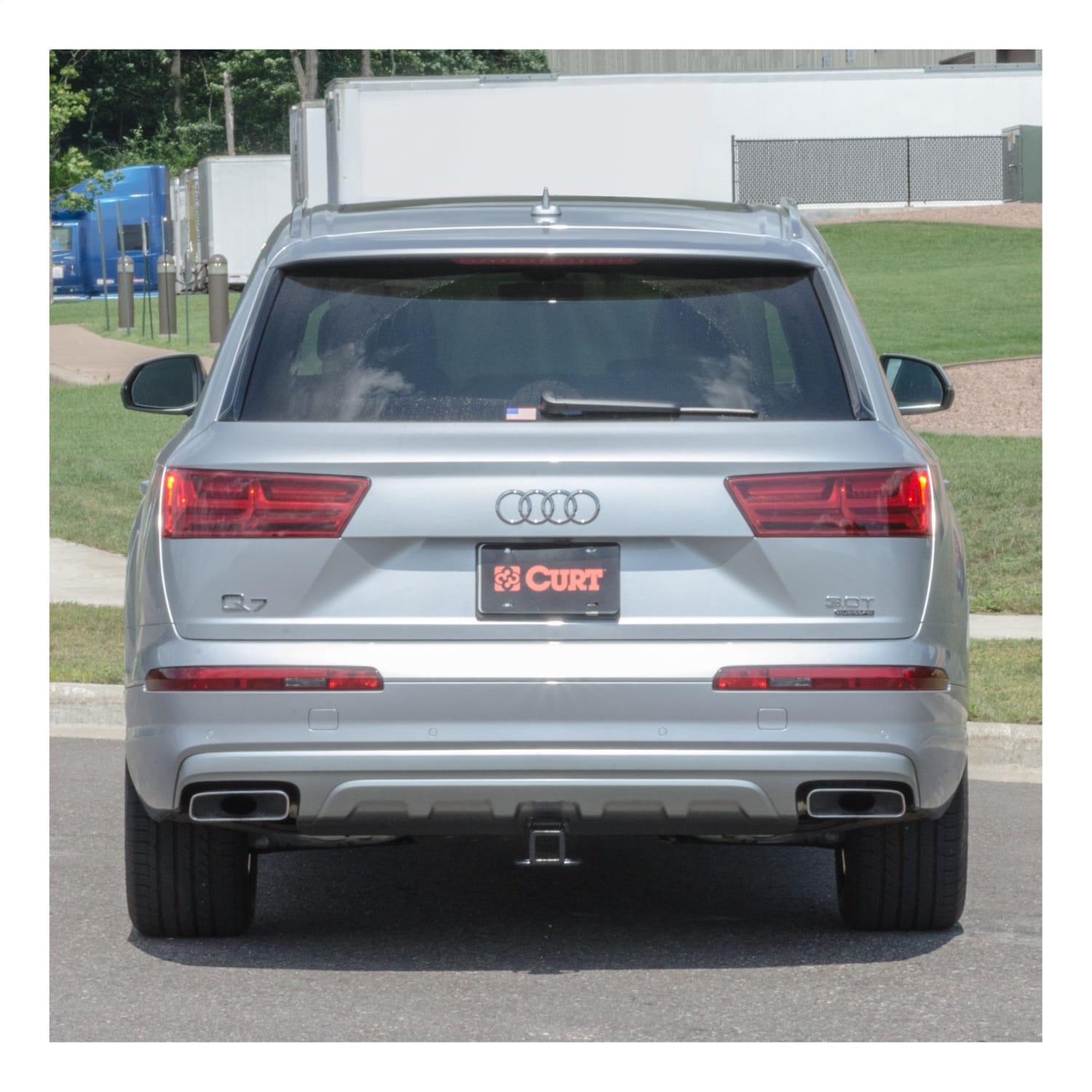 Class 3 Trailer Hitch; 2in. Receiver; Select Audi Q7 thumbnail 3