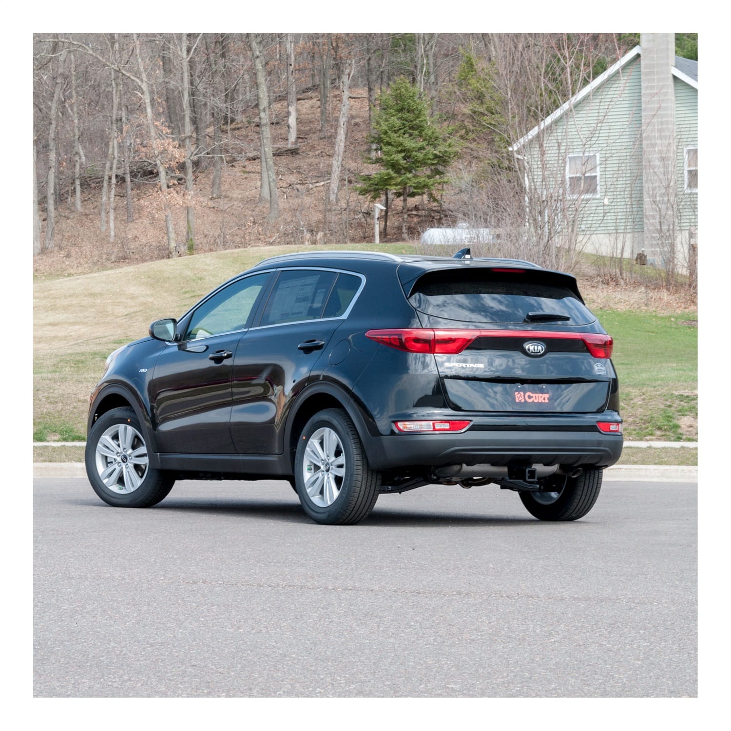 Class 3 Trailer Hitch; 2in. Receiver; Select Kia Sportage thumbnail 2
