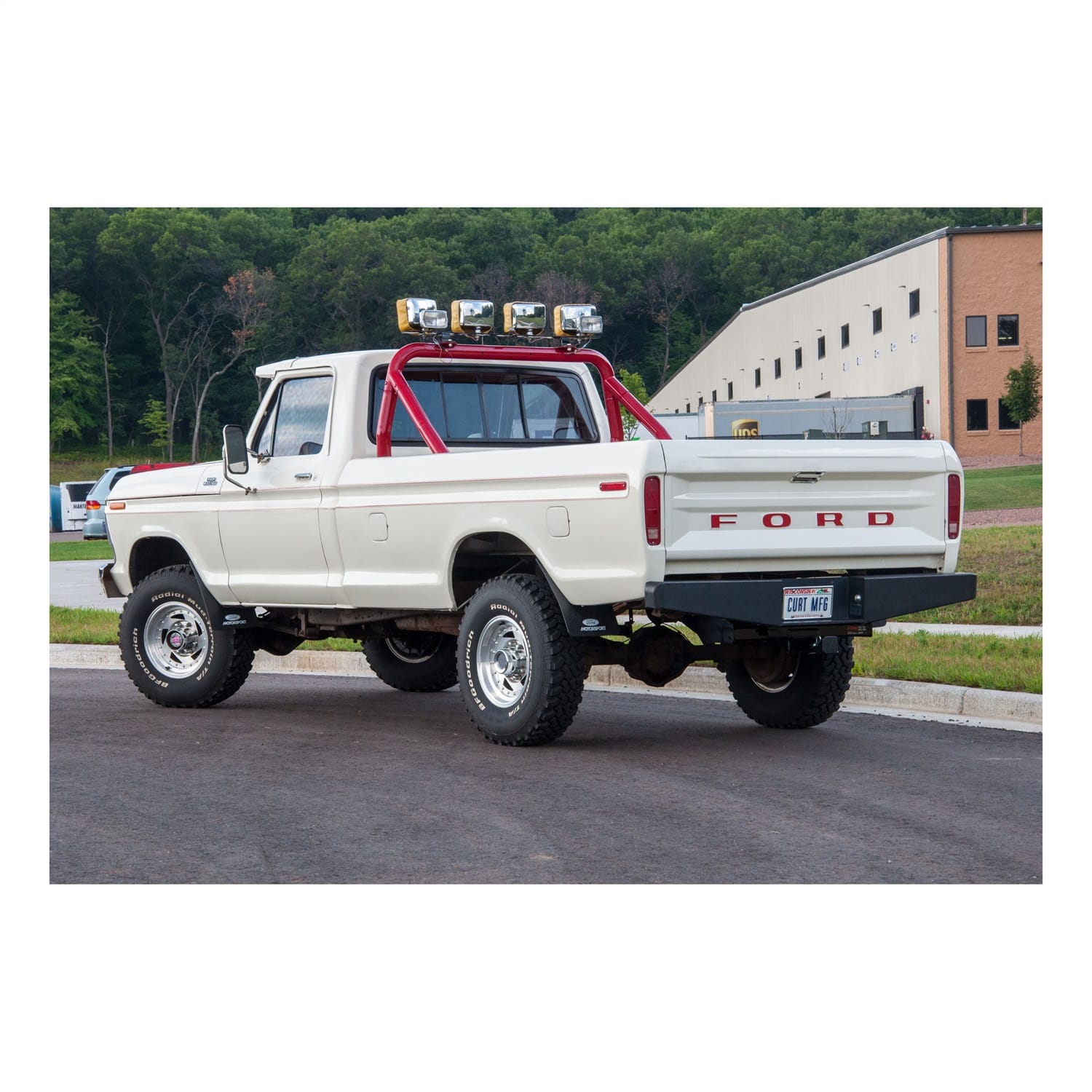 Class 3 Hitch; 2in.; Select Dodge D-Series; Ford F-Series; Bronco (Drilling) thumbnail 2