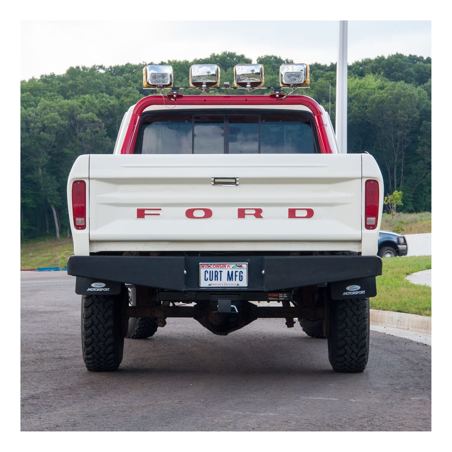 Class 3 Hitch; 2in.; Select Dodge D-Series; Ford F-Series; Bronco (Drilling) thumbnail 3