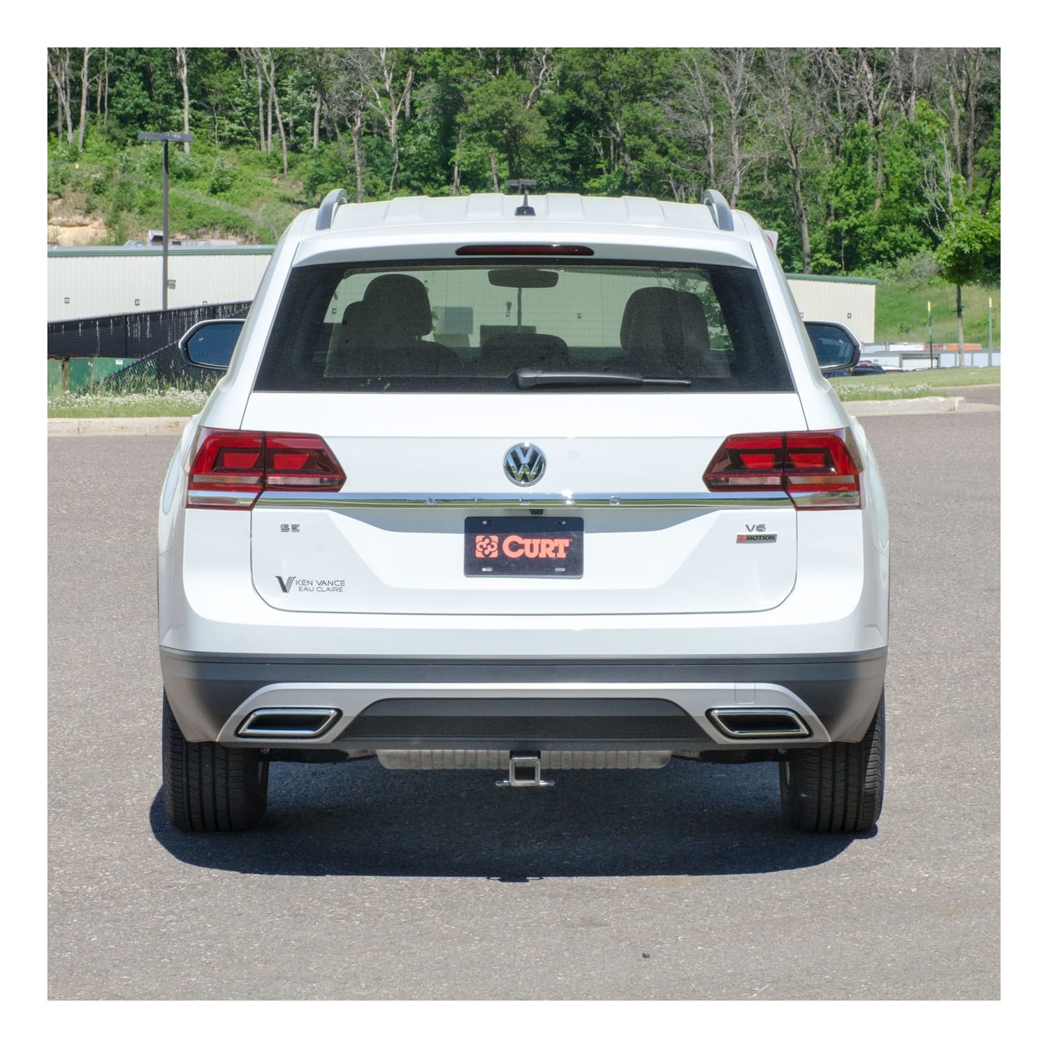 Class 3 Hitch; 2in. Receiver; Select Volkswagen Atlas (Excluding Cross Sport) thumbnail 3