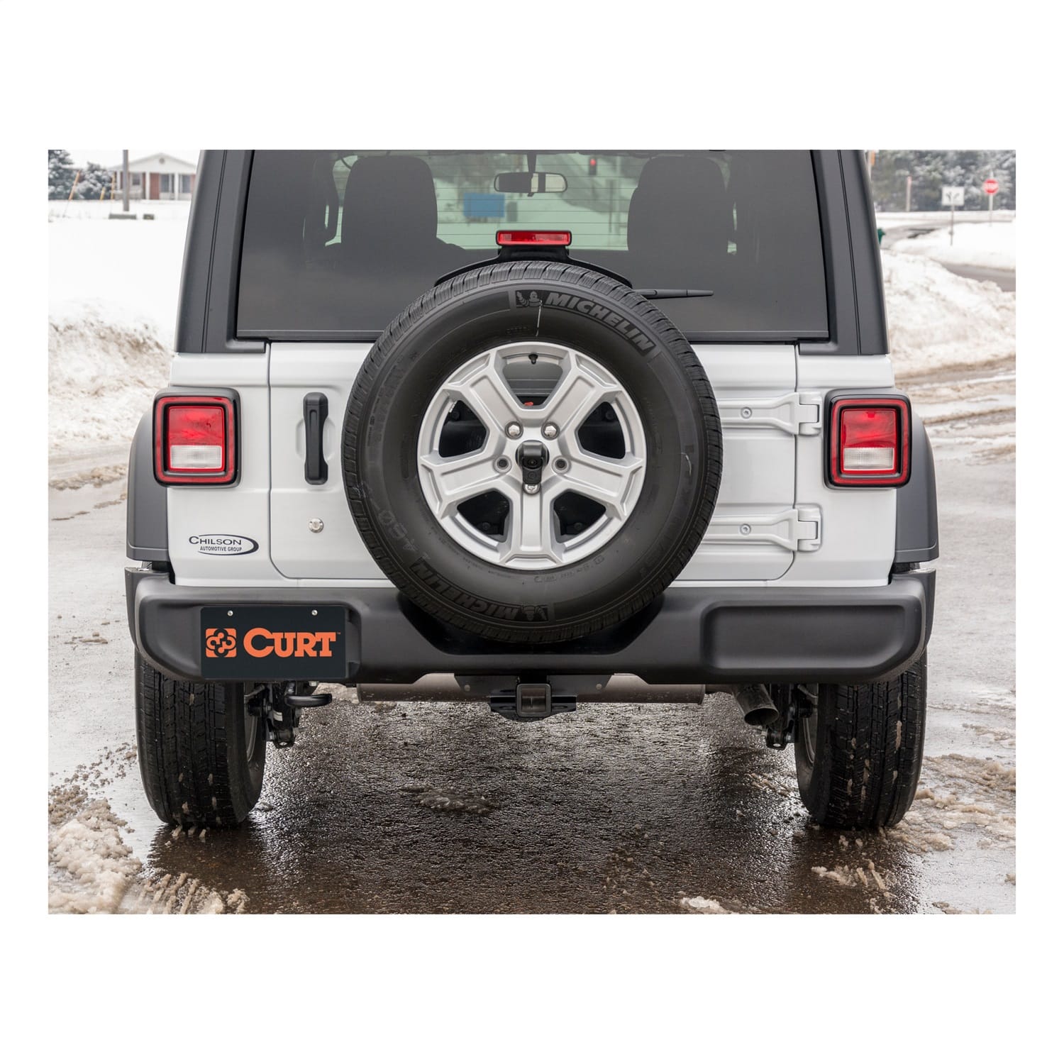 Class 3 Trailer Hitch; 2in. Receiver; Select Jeep Wrangler JK; JL thumbnail 3