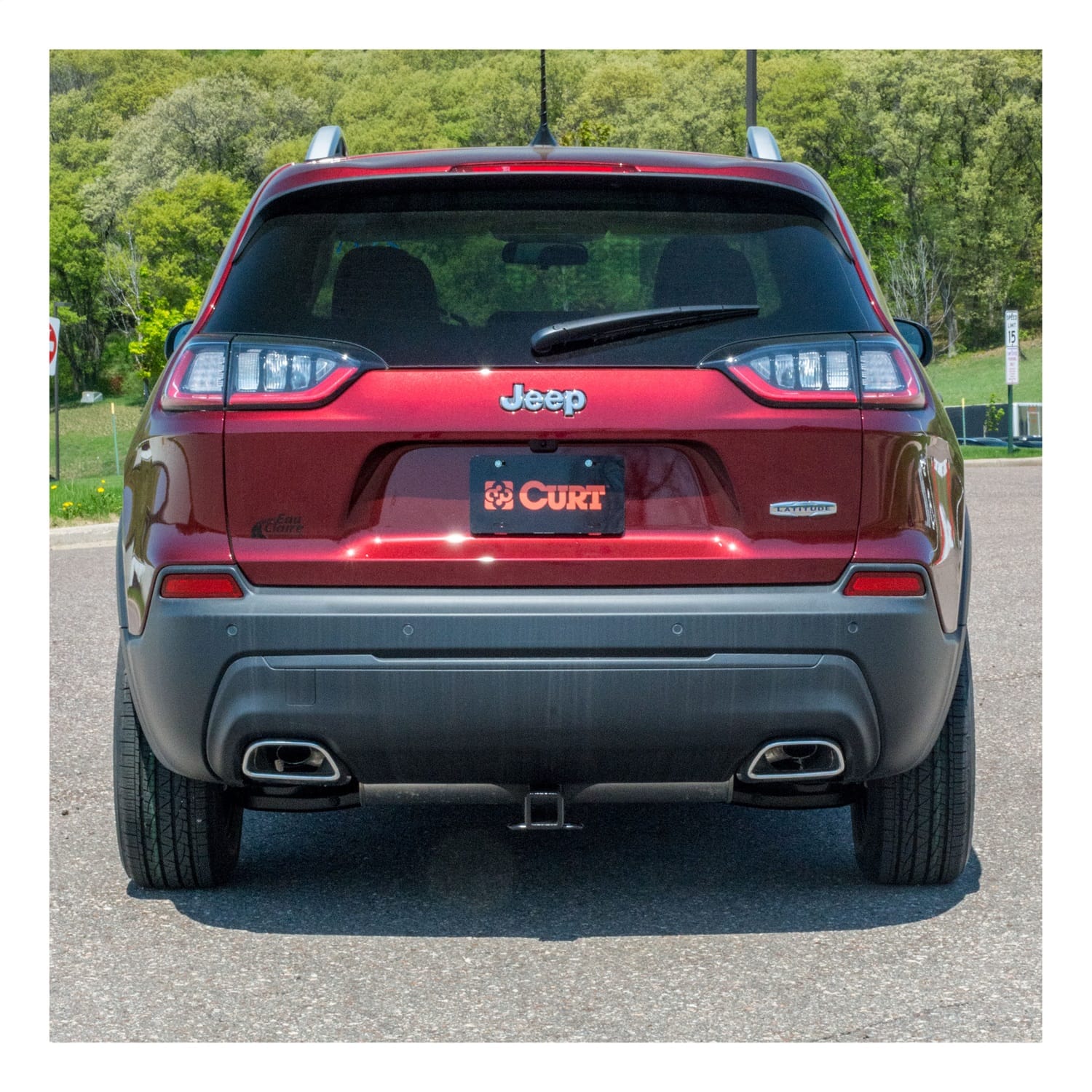 Class 3 Hitch; 2in. Receiver; Select Jeep Cherokee KL (Concealed Main Body) thumbnail 3