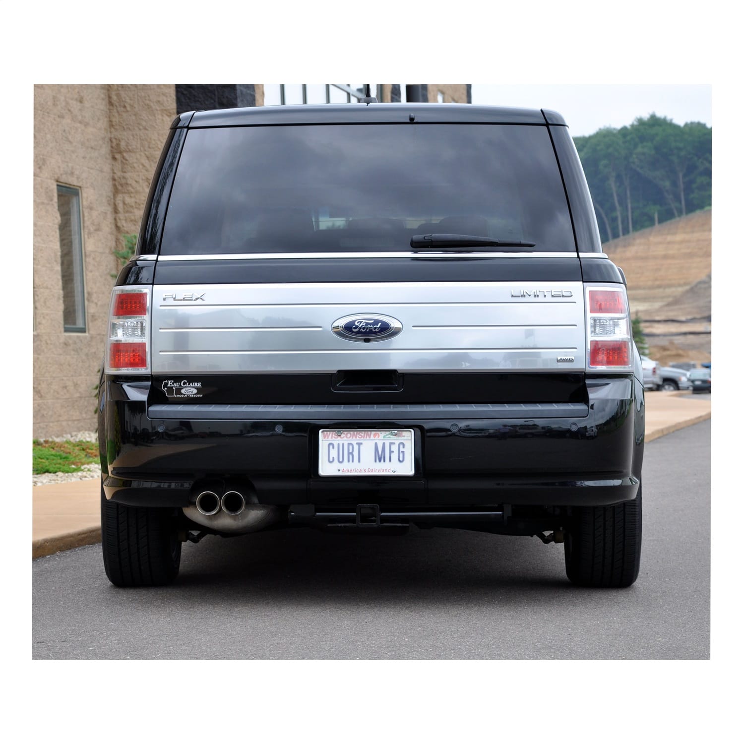 Class 3 Trailer Hitch; 2in. Receiver; Select Ford Flex thumbnail 4