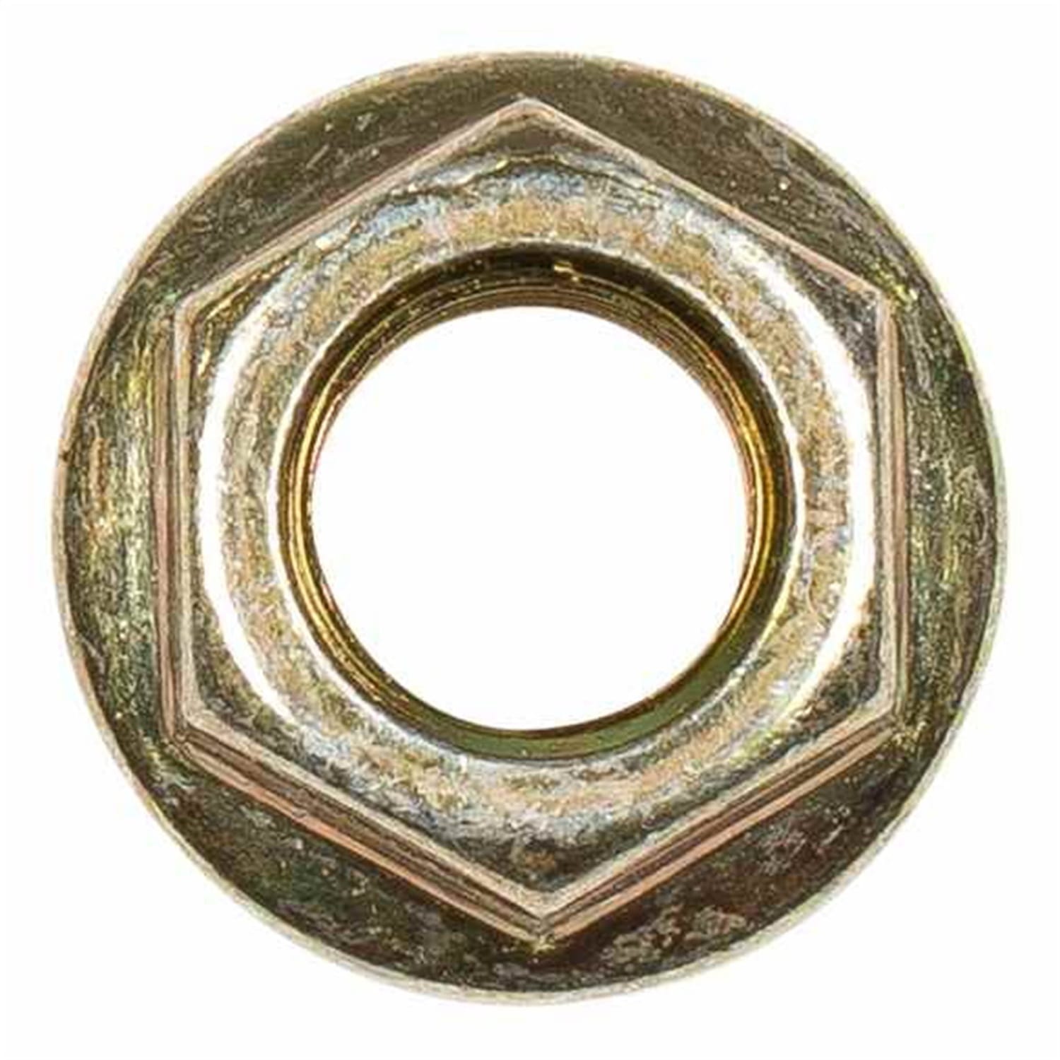 Hex Flange Nut for Axle U-Bolt; 2;200-lb. Axles; 3/8in.-24 Thread Size thumbnail 2