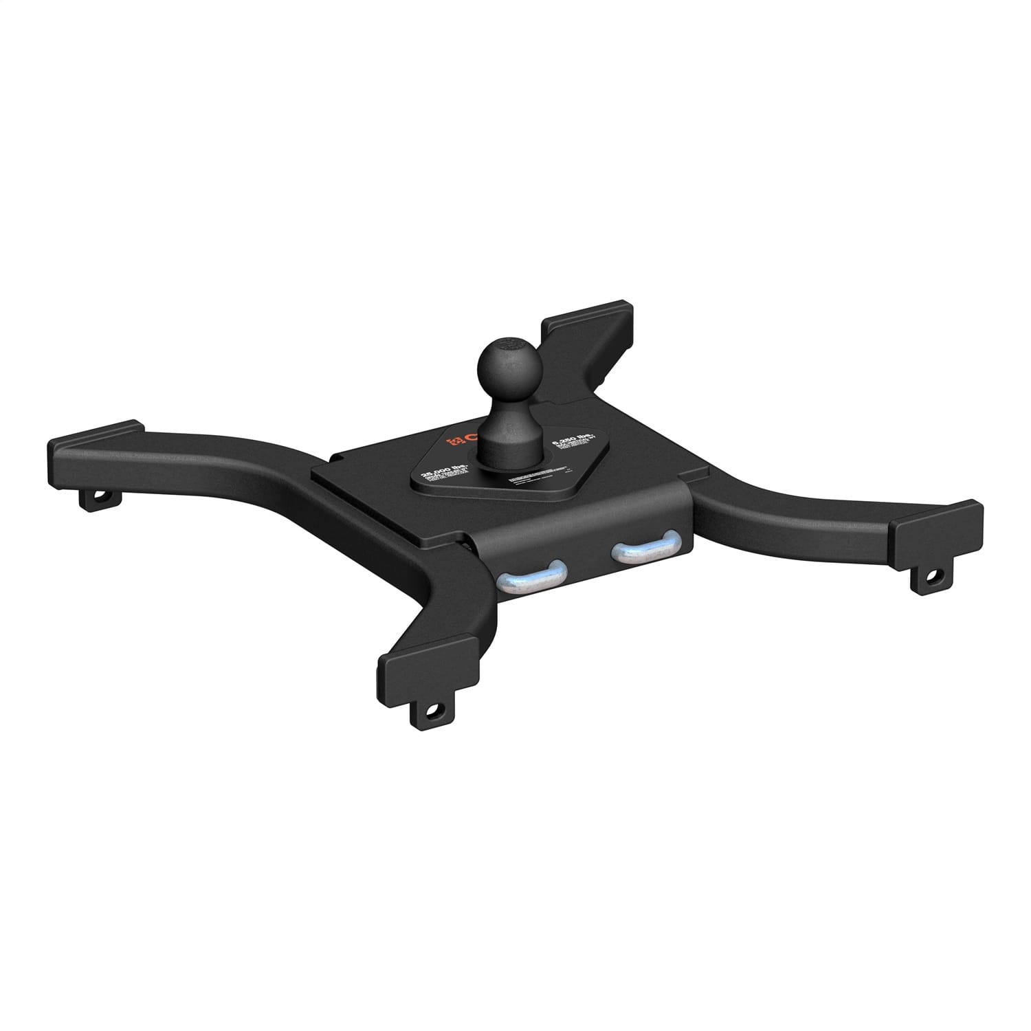 Spyder 5th Wheel Rail Gooseneck Hitch with 2-5/16in. Ball; 25K