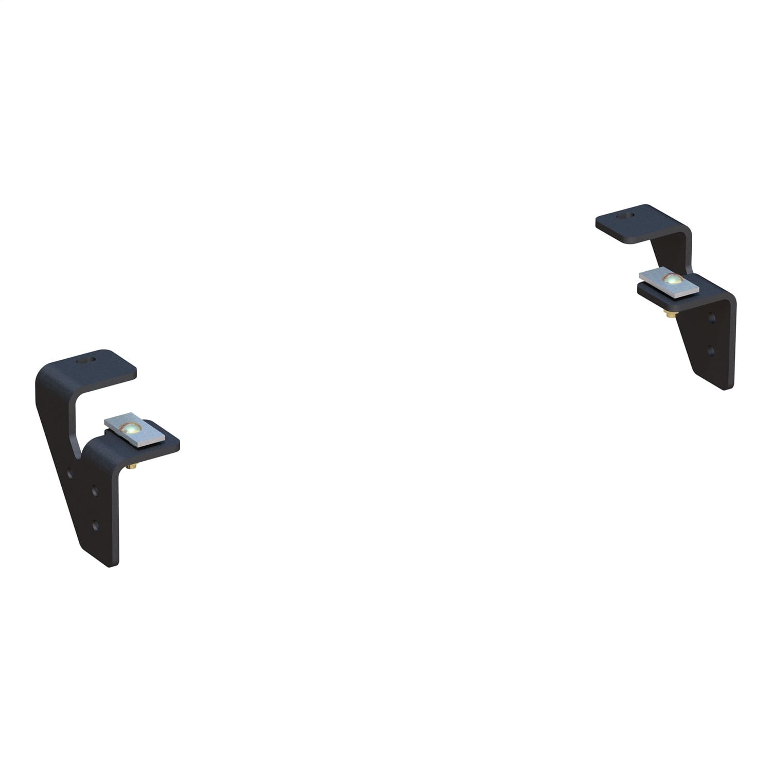 Semi-Custom 5th Wheel Brackets; Select Dodge Ram 2500; 3500 (No Cab Chassis)