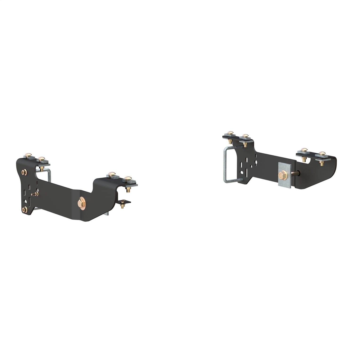 Custom 5th Wheel Brackets; Select Chevrolet Silverado; GMC Sierra 1500