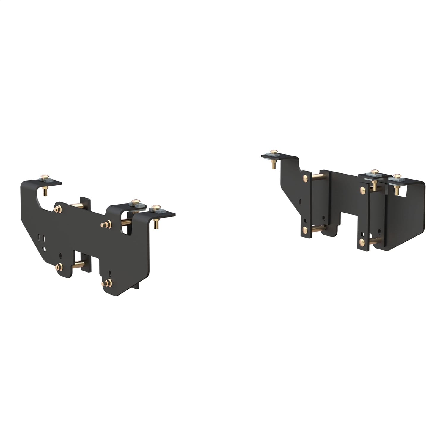 Custom 5th Wheel Brackets; Select Dodge Ram 1500 (Except Extended Crew Cab)