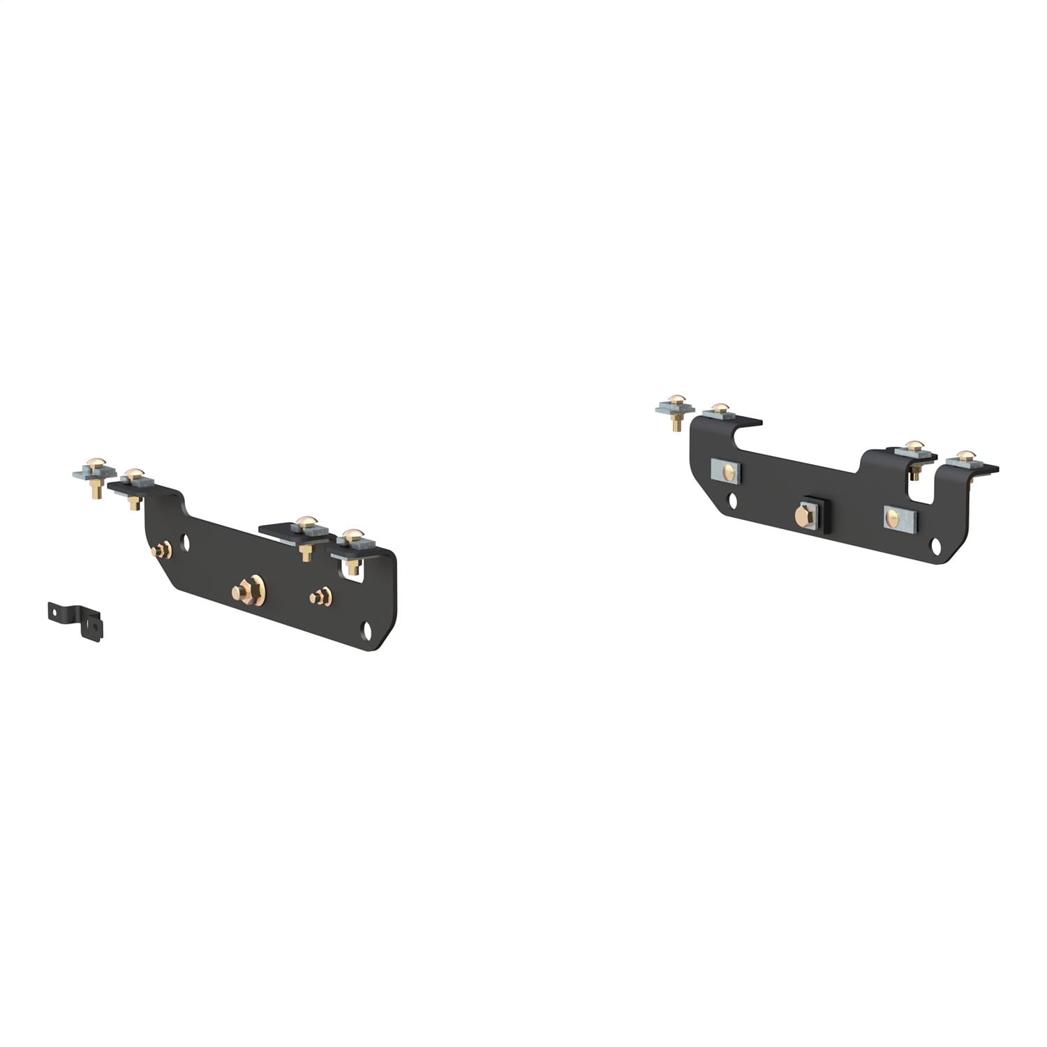 Custom 5th Wheel Brackets; Select Ford F-250; F-350; F-450 Super Duty