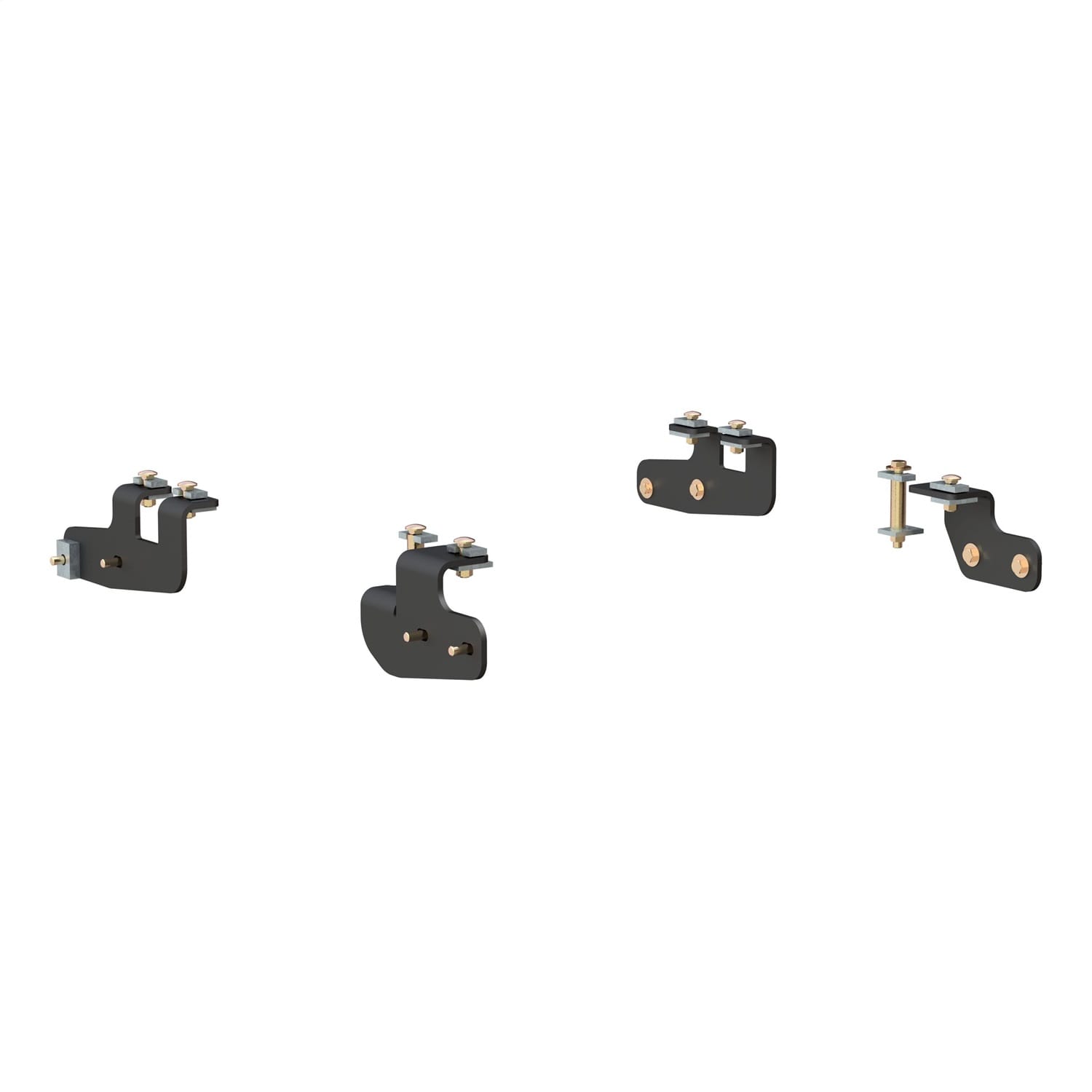 Custom 5th Wheel Brackets; Select Ram 2500 (Except with 5th Wheel Prep Package)