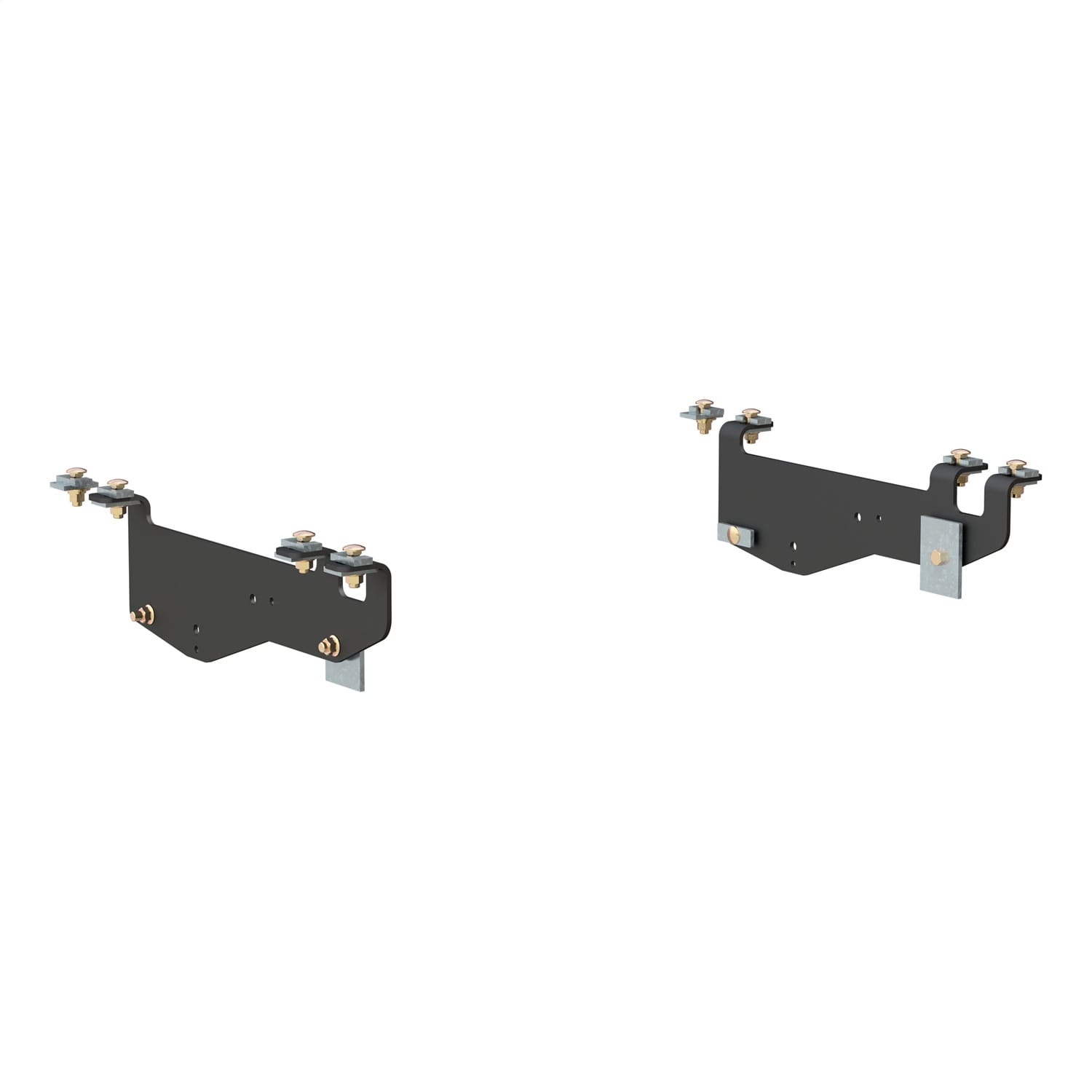 Custom 5th Wheel Brackets; Select Ford F-250; F-350 Super Duty