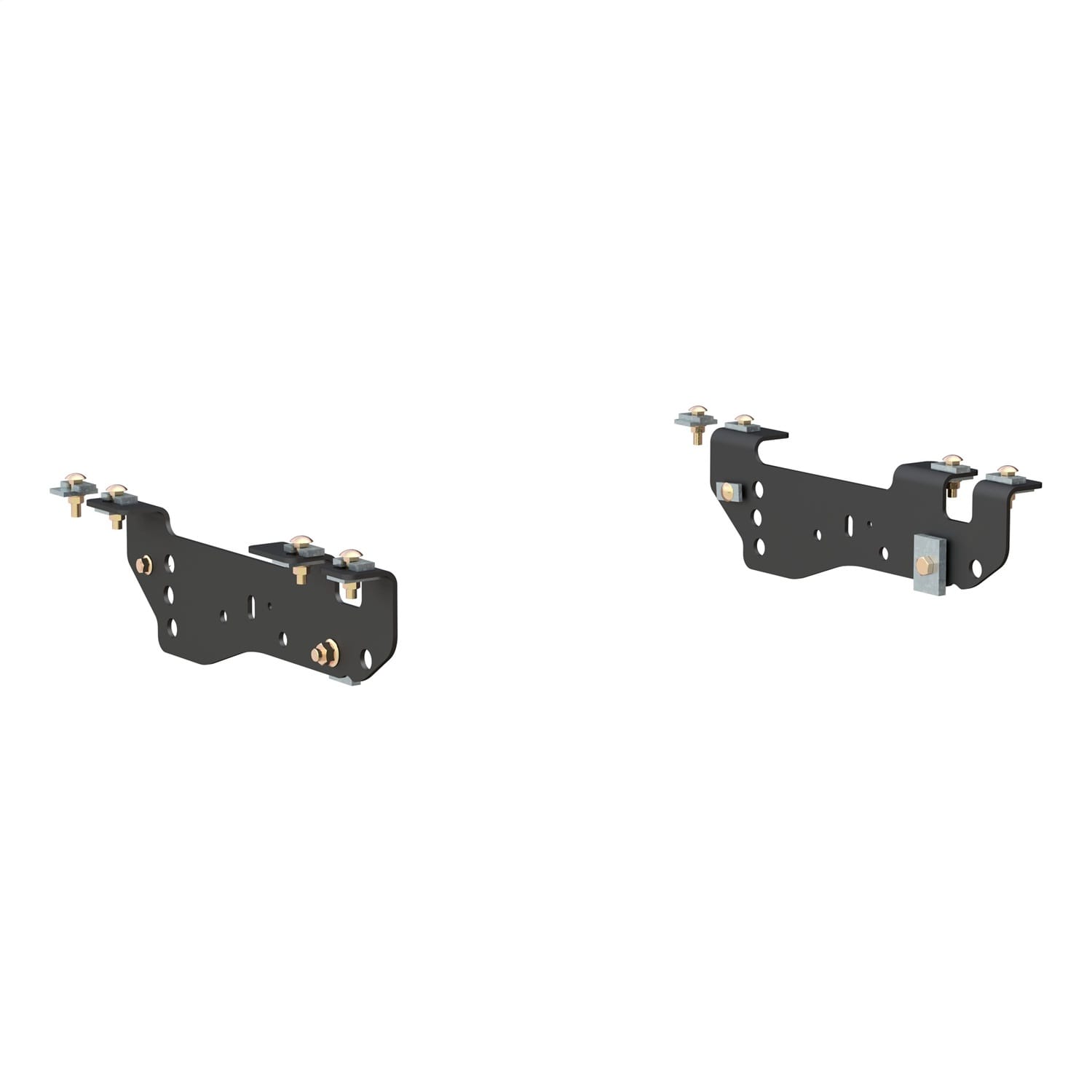 Custom 5th Wheel Brackets; Select Ford F-250; F-350; F-450 Super Duty
