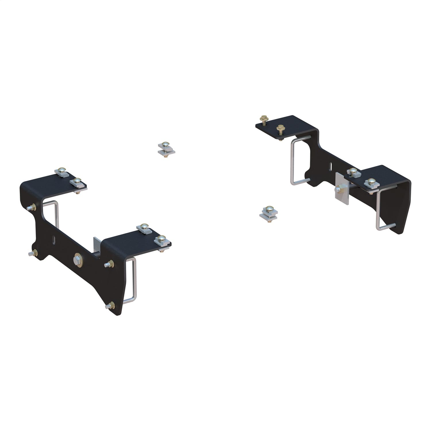 Custom 5th Wheel Brackets; Select Silverado; Sierra 1500 (Except 5.5ft. Bed)