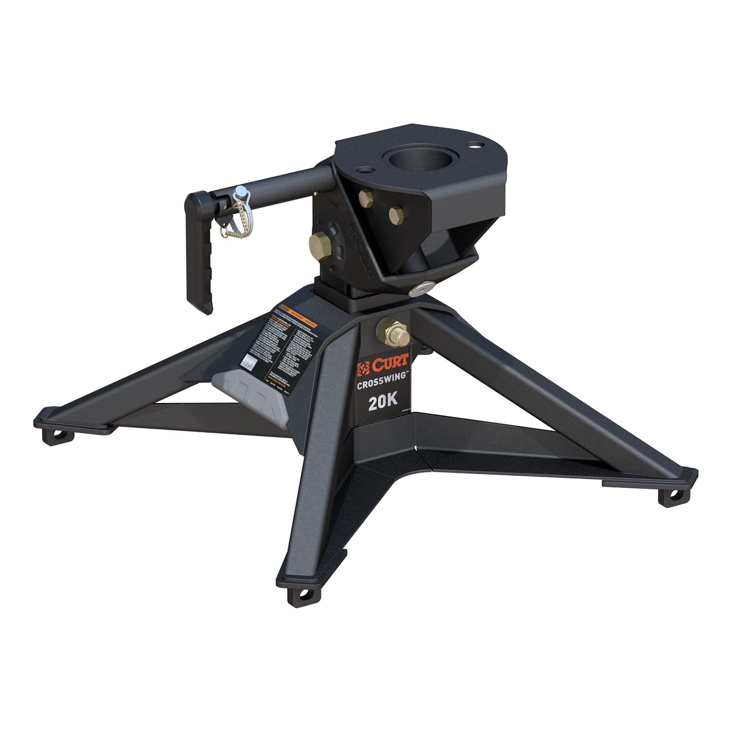 CrossWing 20K 5th Wheel Hitch for Industry-Standard Rails thumbnail 2
