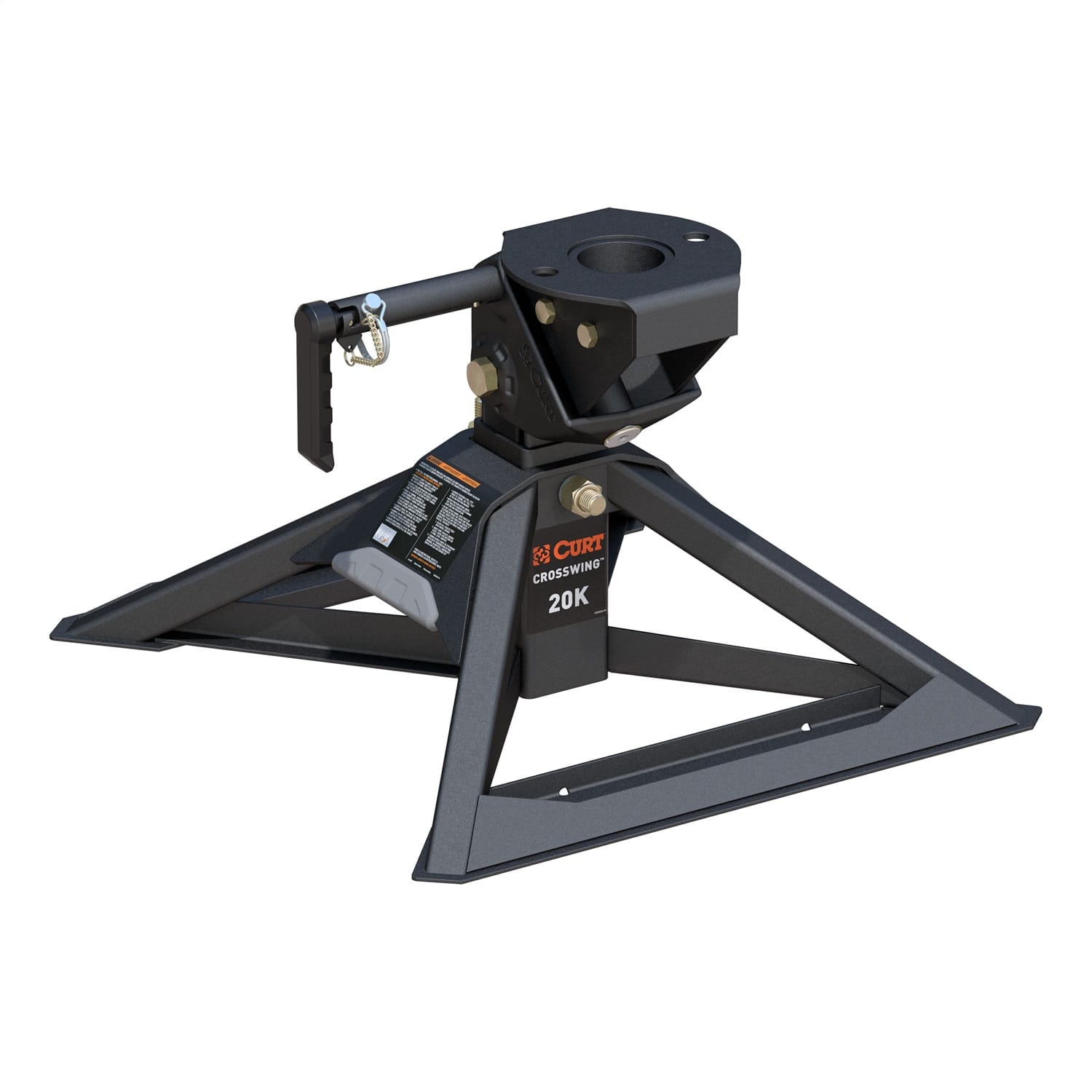 CrossWing 20K Single-Point 5th Wheel Hitch for 2-5/16in. Gooseneck
