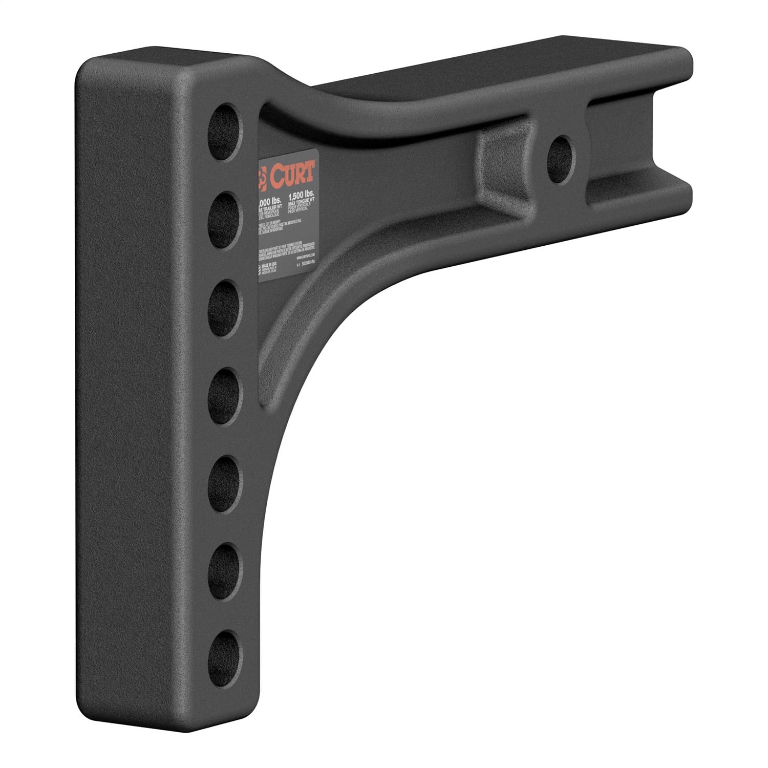 Weight Distribution Shank (2-1/2in. Shank; 2in. Drop; 6in. Rise) thumbnail 2