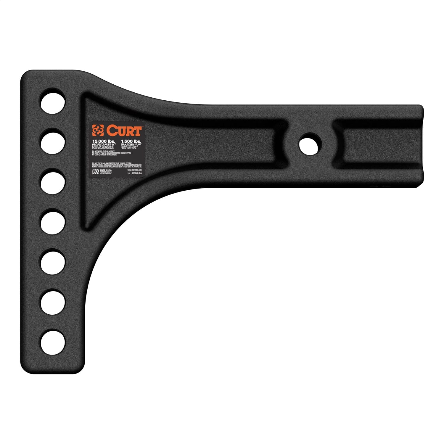 Weight Distribution Shank (2-1/2in. Shank; 2in. Drop; 6in. Rise) thumbnail 4