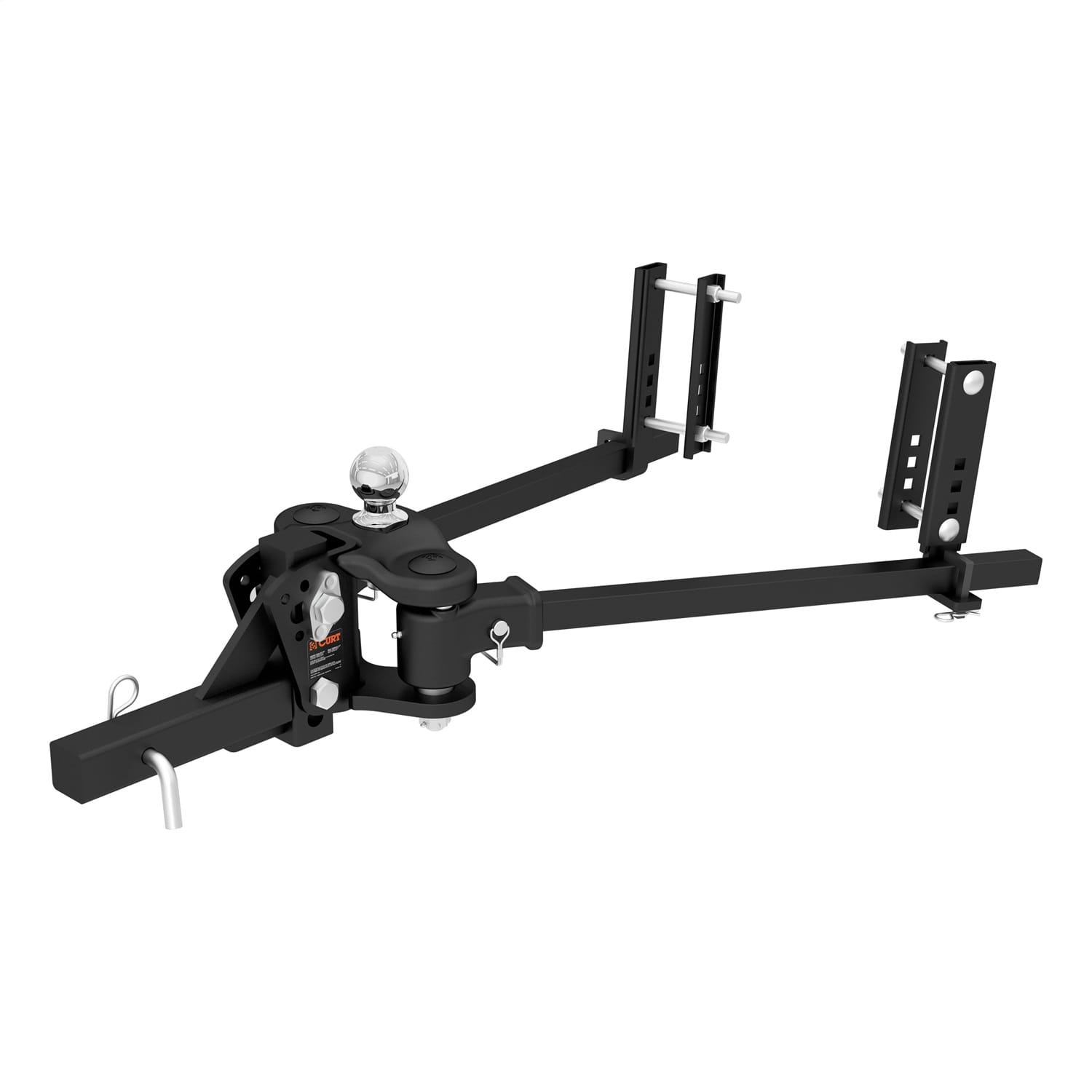 TruTrack 4P Weight Distribution Hitch with 4x Sway Control; 8-10K thumbnail 2