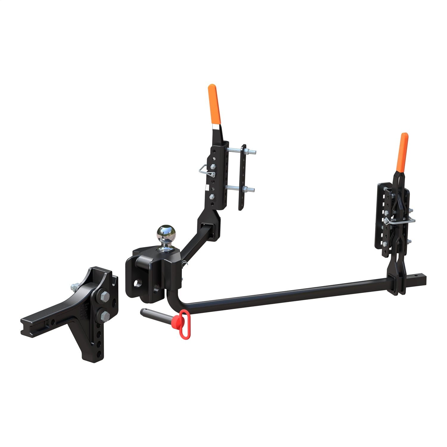 TruTrack 2P Trailer-Mounted Weight Distribution Hitch; 8-10K thumbnail 3