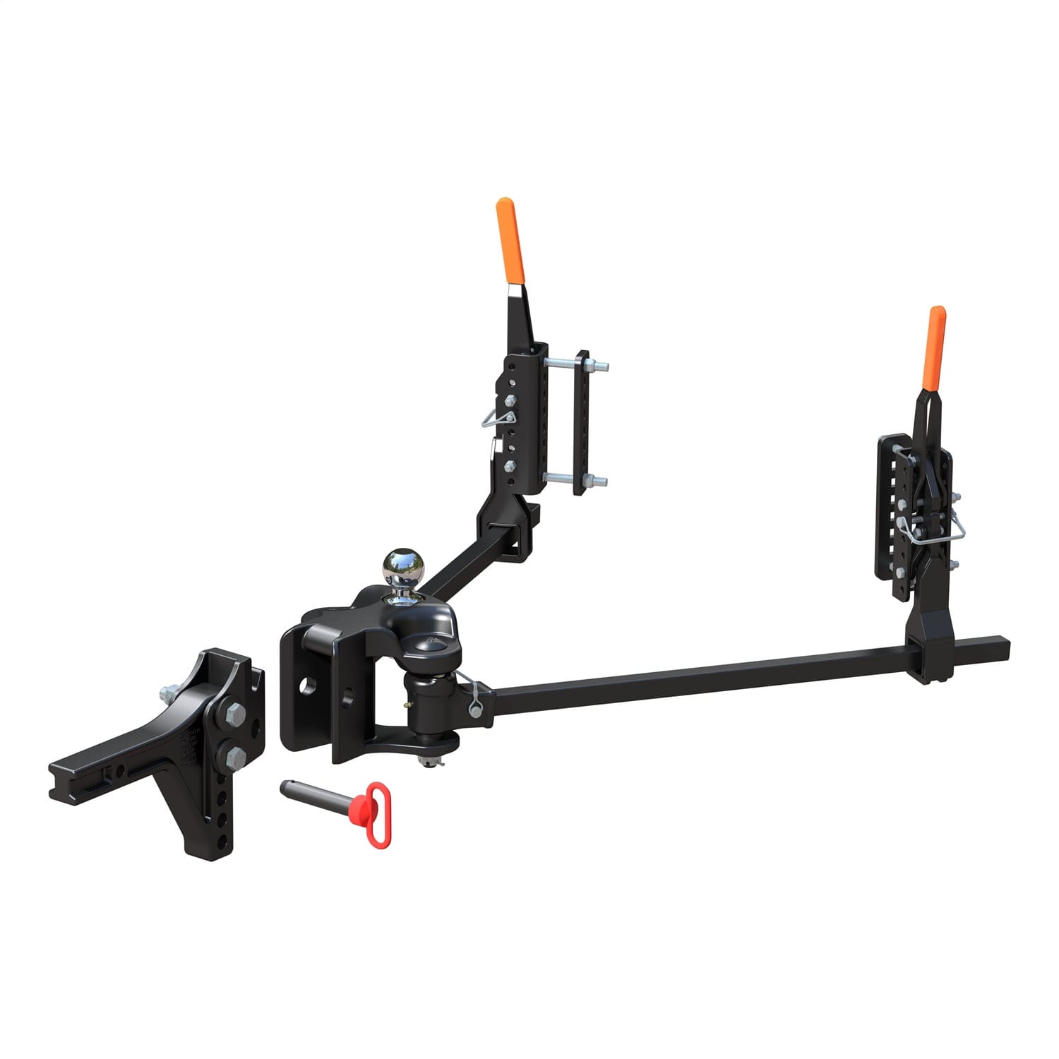 TruTrack 4P Trailer-Mounted Weight Distribution Hitch; 8-10K thumbnail 3