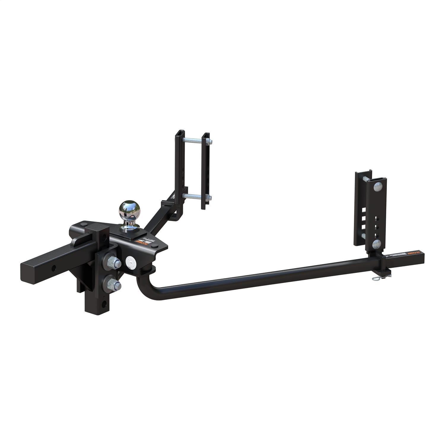 TruTrack 2P Round Bar Weight Distribution Hitch with 2x Sway Control; 8-10K thumbnail 2