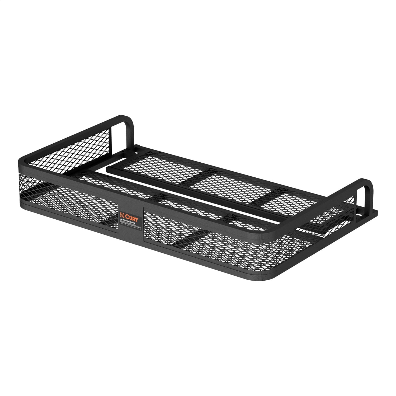 41in. x 26in. Black Steel Universal ATV Cargo Carrier thumbnail 2