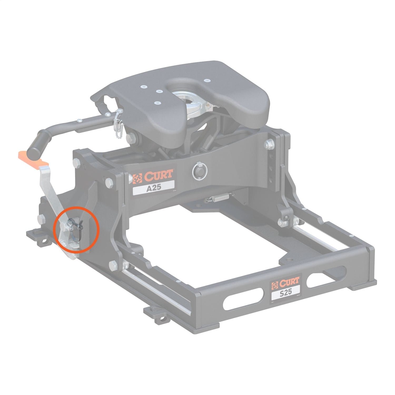 Replacement S-Series 5th Wheel Slider Handle Pin thumbnail 2