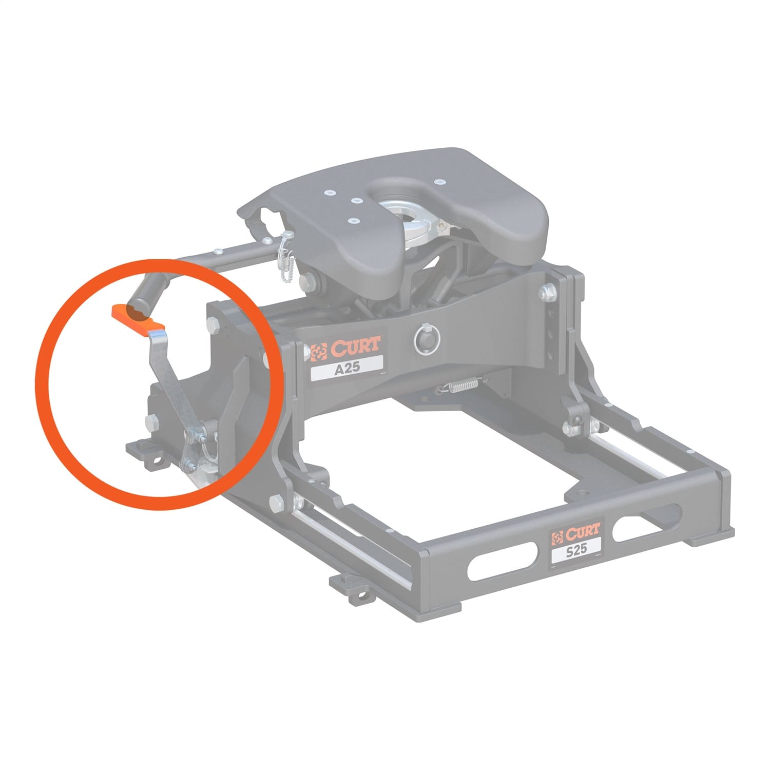 Replacement S-Series 5th Wheel Slider Handle thumbnail 2