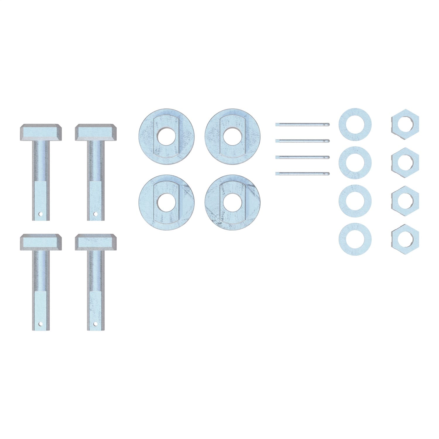 Replacement 5th Wheel Puck System Anchors for Chevrolet/GMC (Fits 16025)